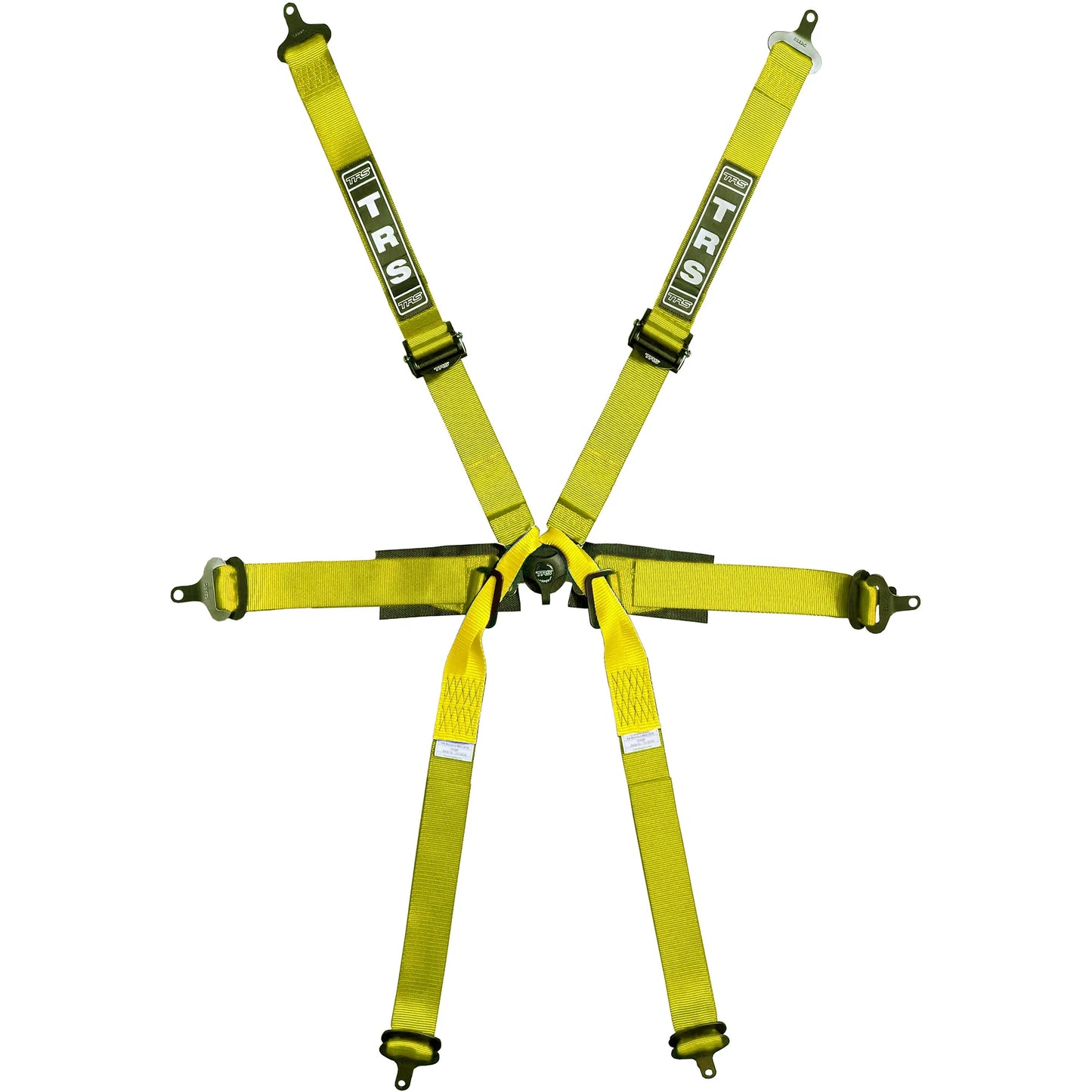 TRS Pro 6 Point Single Seater 50mm FHR Only FIA Harness
