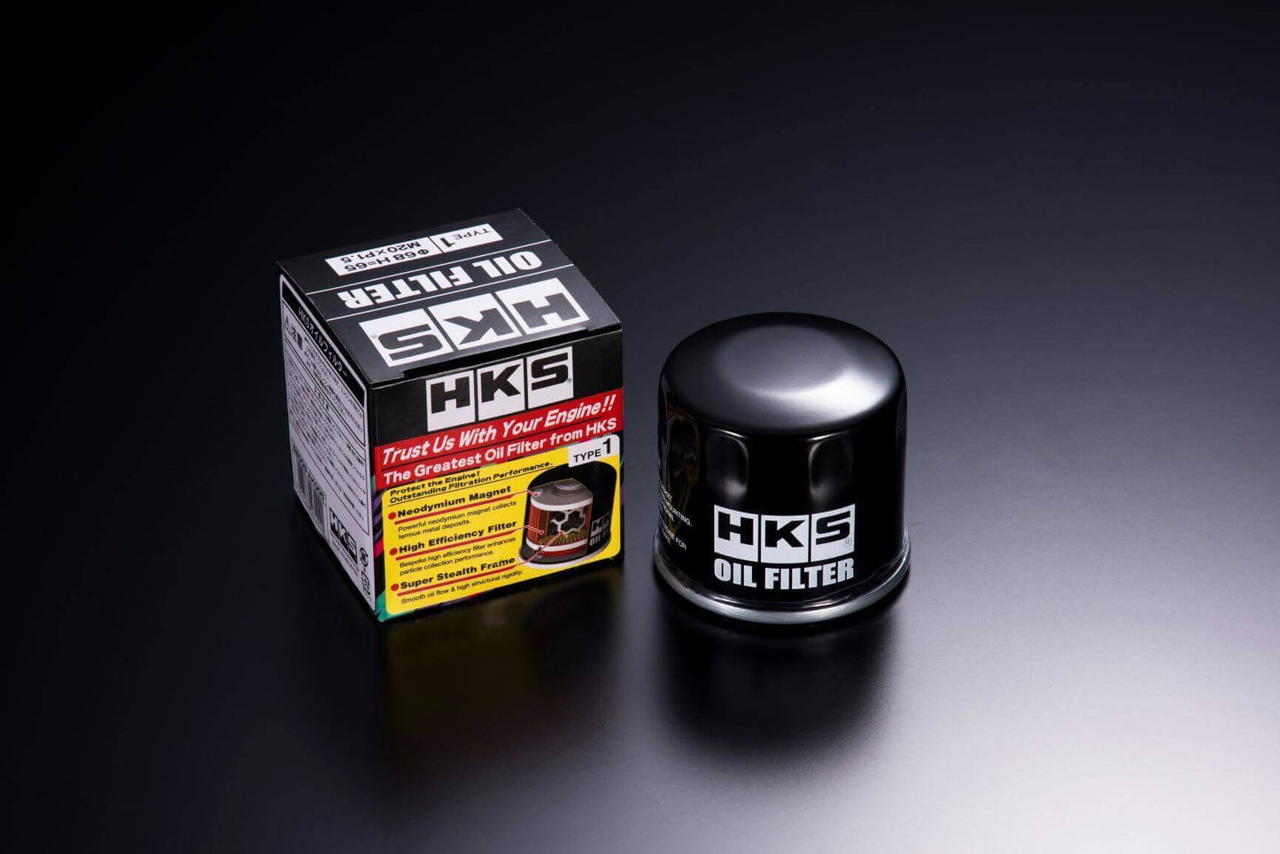 HKS Oil Filter 74mm x H85mm (UNF 3/4 -16)