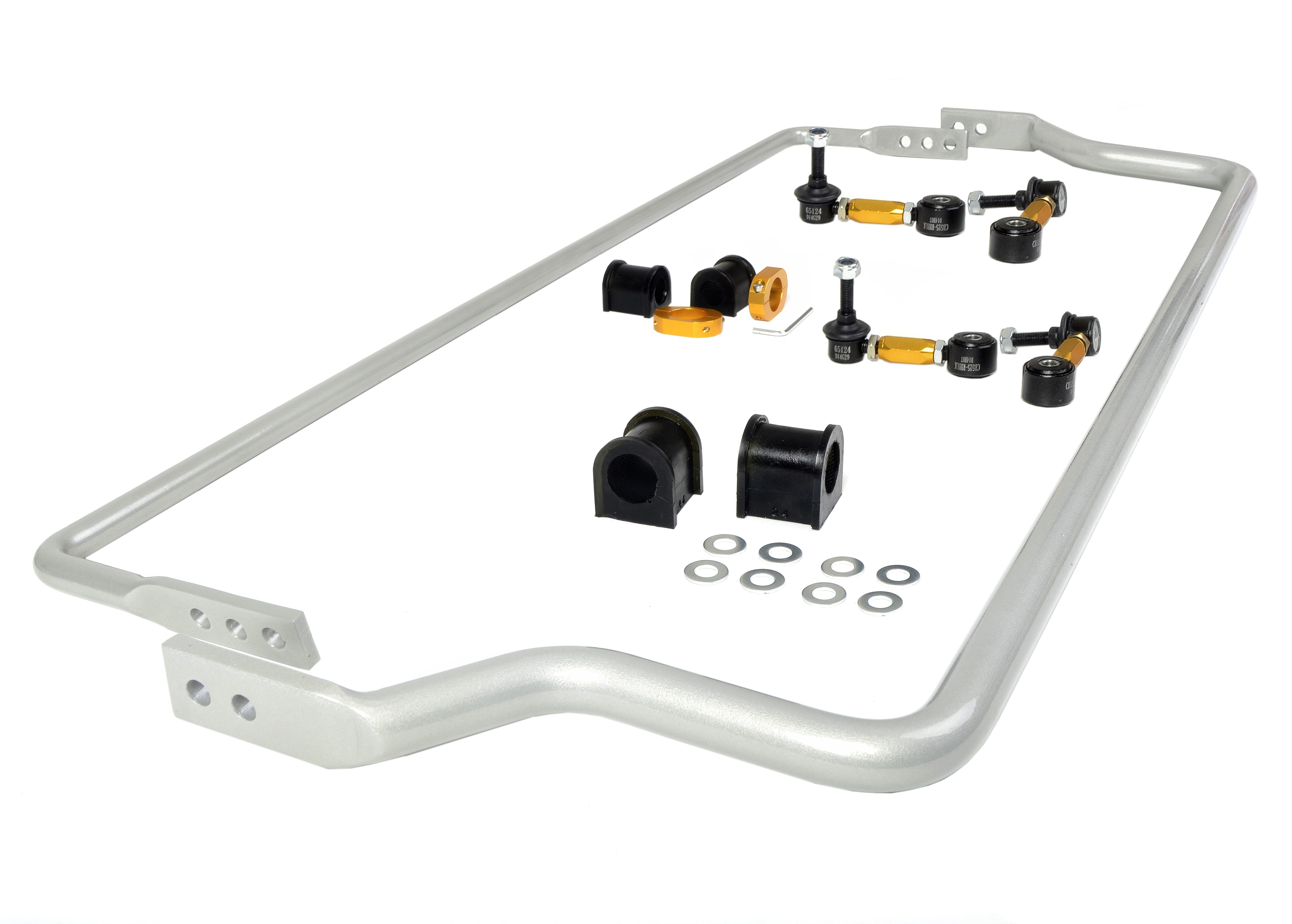 Whiteline 10/89-12/97 Mazda Miata/MX5 Front 24mm Heavy Duty Adjustable Blade Swaybar