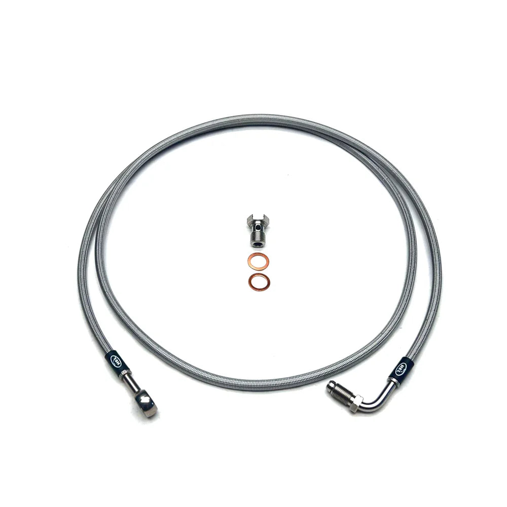 HEL Performance Braided Clutch Line Hose Full Length for Honda Civic EP3 Type R