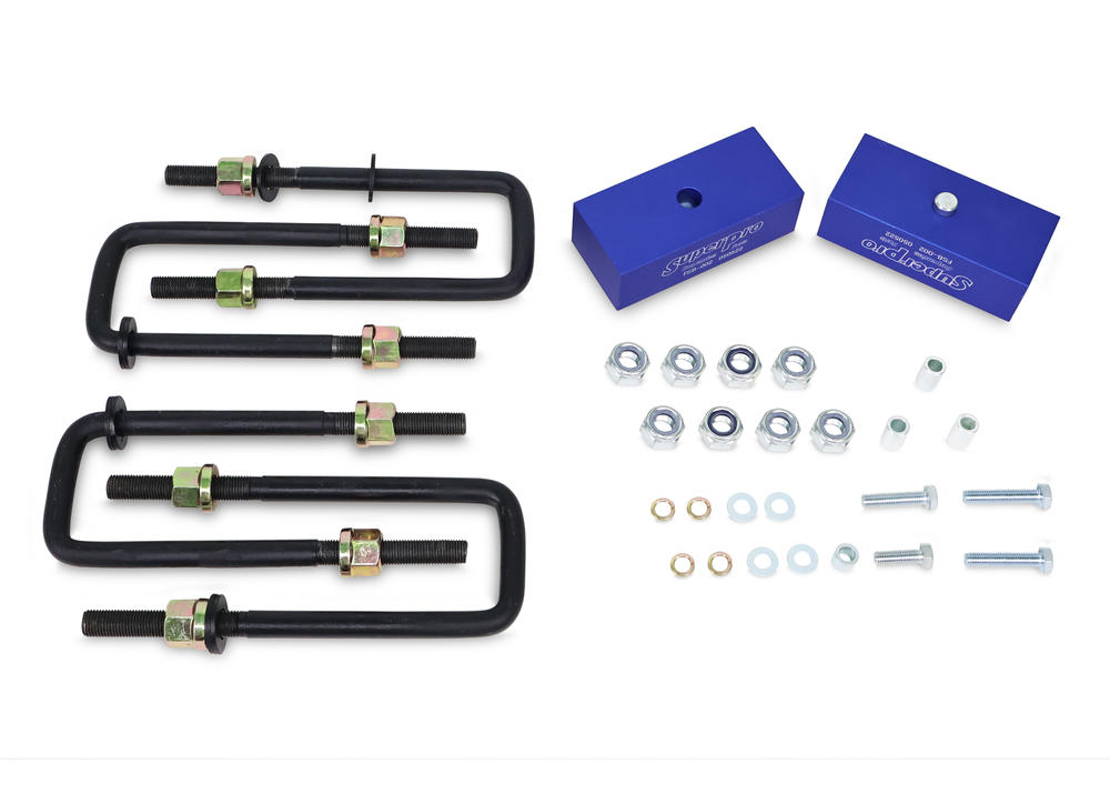 Superpro Rear Lift Kit Spacer Block for Toyota Hilux GGN125R GUN126R 136R (N80) 4WD (15-)
