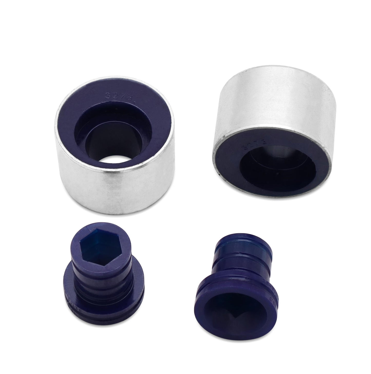 Superpro Front Control Arm Lower Inner Rear Bush Kit - Double Offset for VW Fox 5Z (05-11)