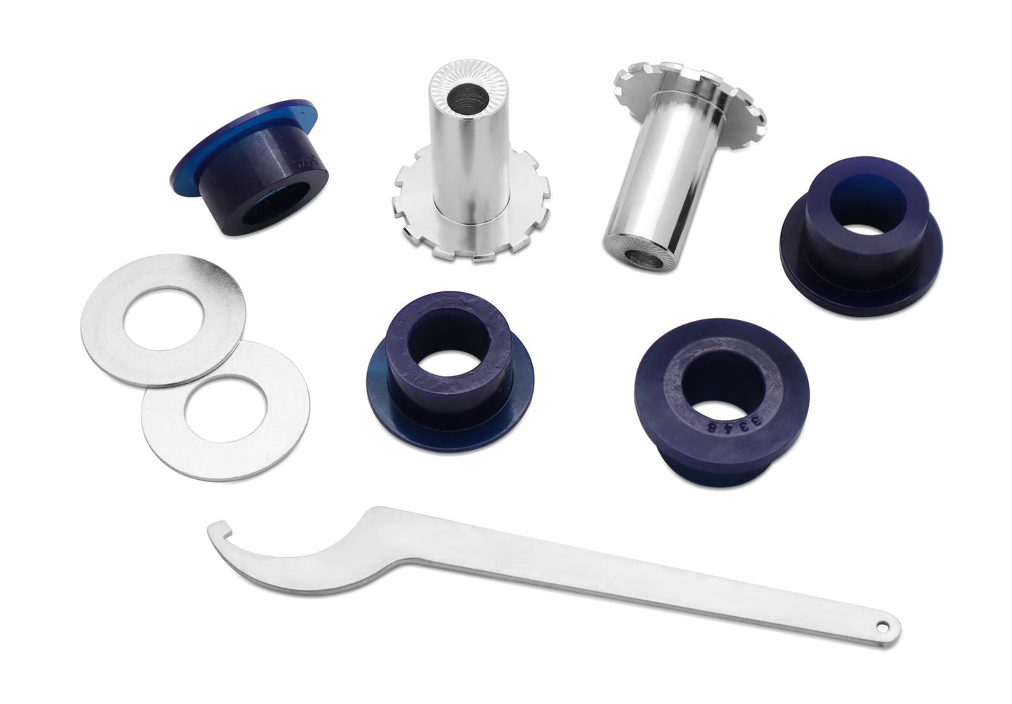 Superpro Front Lower Control Arm Inner Front Bush Kit - Double Offset for VW Golf Mk6 (08-13)