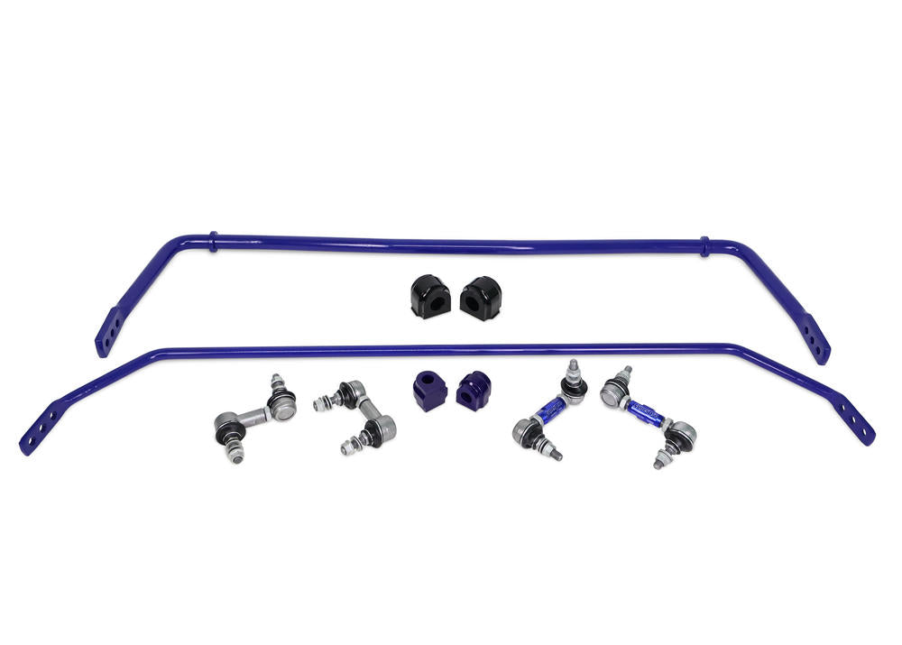 SuperPro Front Axle Sway Bar - 24mm 3 Point Adjustable for ABARTH 124 2016-ON | 124 348