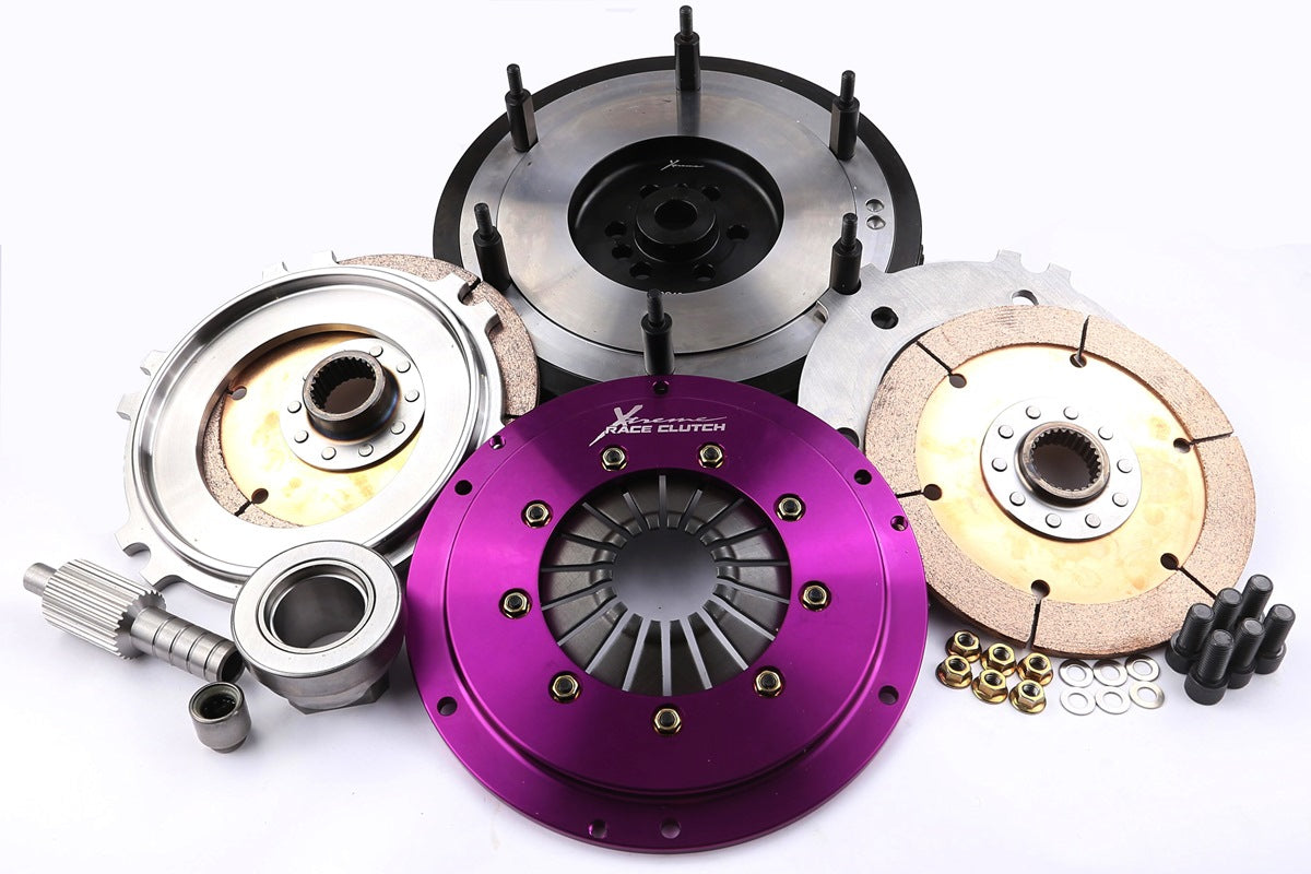 Xtreme Performance - 200mm Rigid Ceramic Twin Plate Clutch Kit Incl Flywheel 1200Nm - BMW 1-Series E82 (07-13)