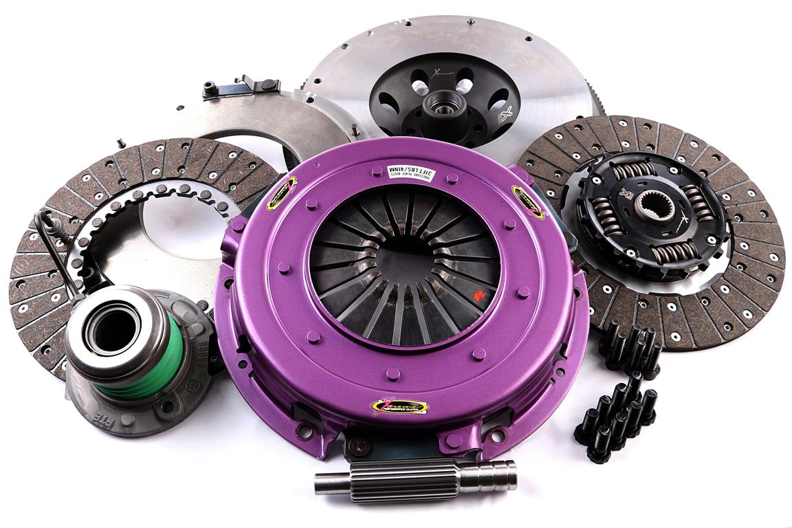 Xtreme Performance - 270mm Organic Twin Sprung Plate Clutch Kit Incl Flywheel & CSC 1000Nm - Ford Mustang 5.2 V8 Shelby (15-20)