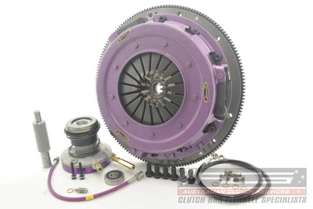 Xtreme Performance - 270mm Organic Twin Plate Clutch Kit Incl Flywheel & CSC 1300Nm - Vauxhall VXR8 Maloo 6.2 (08-11)