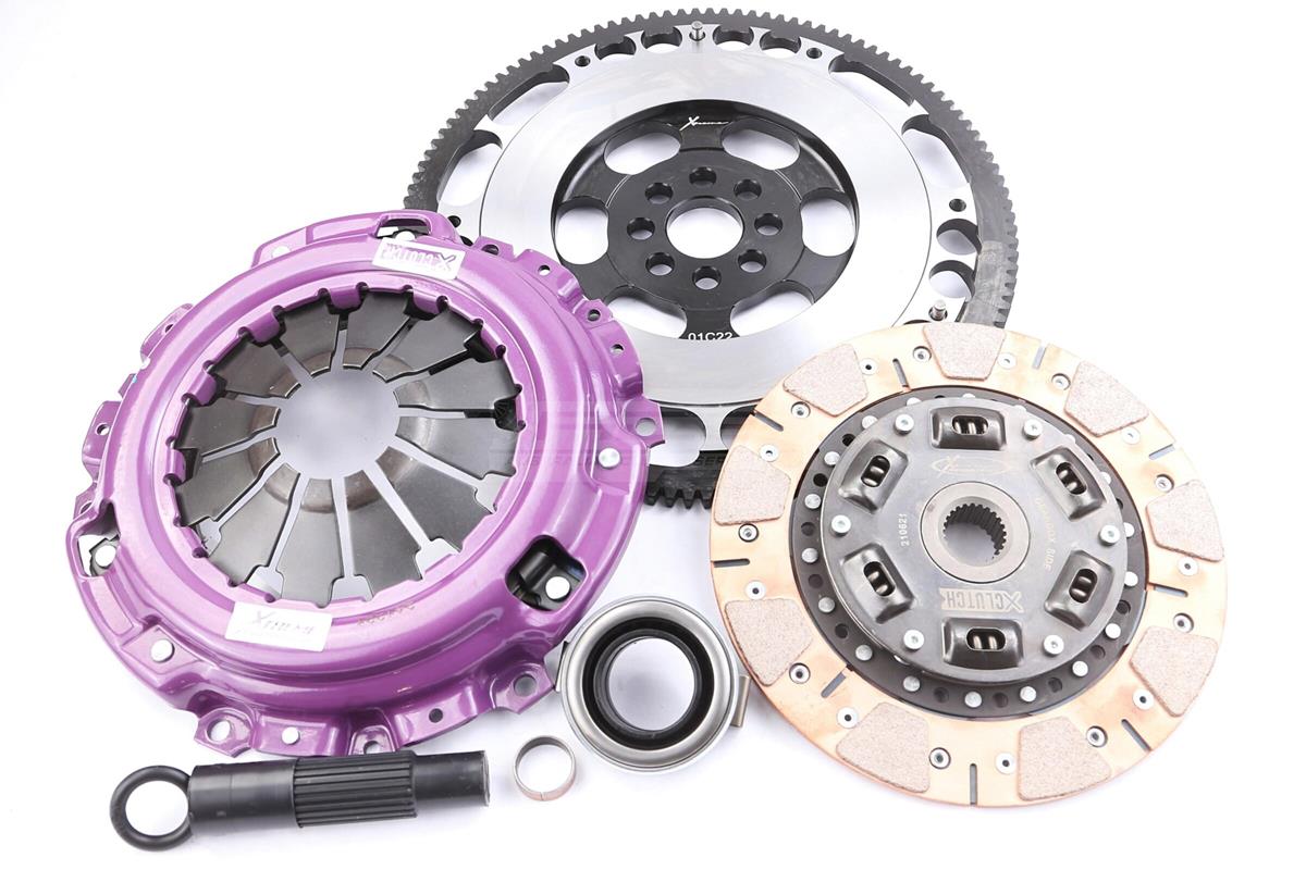 Clutch Kit - Xtreme Performance Heavy Duty Cushioned Ceramic Incl Flywheel - Honda Accord Gen. VII (03-08)