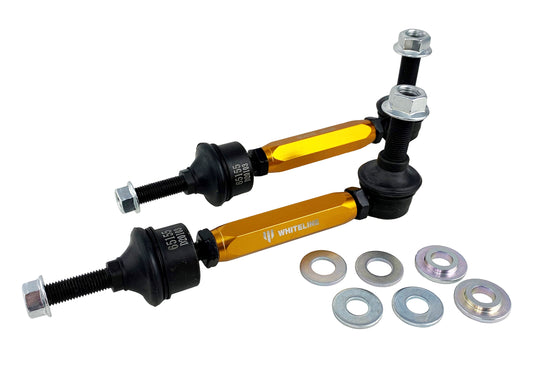 Whiteline Adjustable Front Anti Roll Bar Drop Links for Nissan Patrol GU Y61 Wagon (97-16) with 50mm Lift