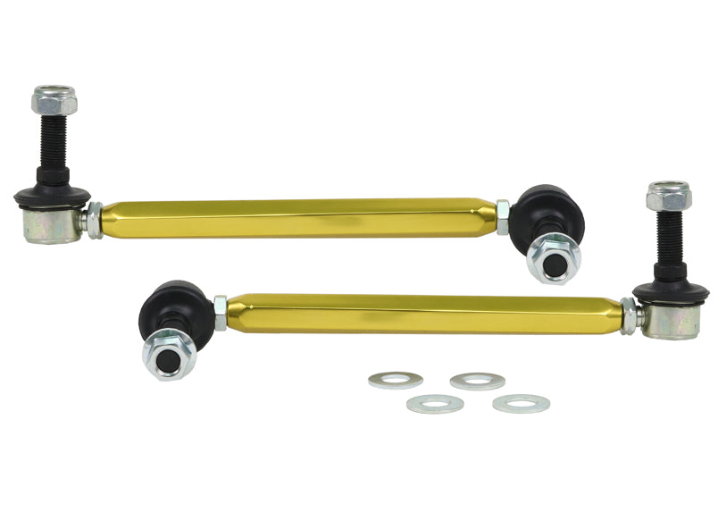Whiteline Adjustable Front Anti Roll Bar Drop Links for Kia Credos K9A (96-01)