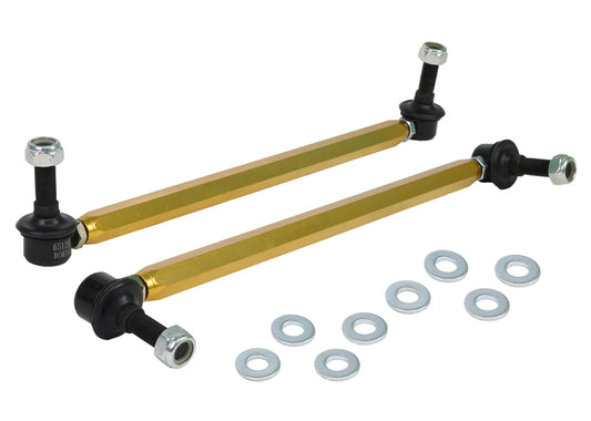 Whiteline Adjustable Front Anti Roll Bar Drop Links for Hyundai Genesis BH (08-14) KLC201
