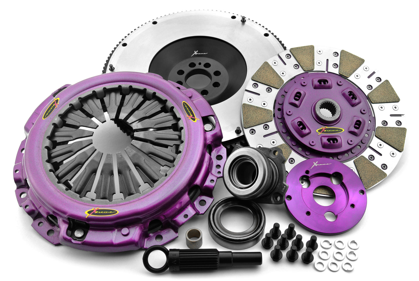 Clutch Kit - Xtreme Performance Heavy Duty Cushioned Ceramic Incl Flywheel & CSC 1250Kg 930Nm - Nissan 350Z Z33 (05-09)