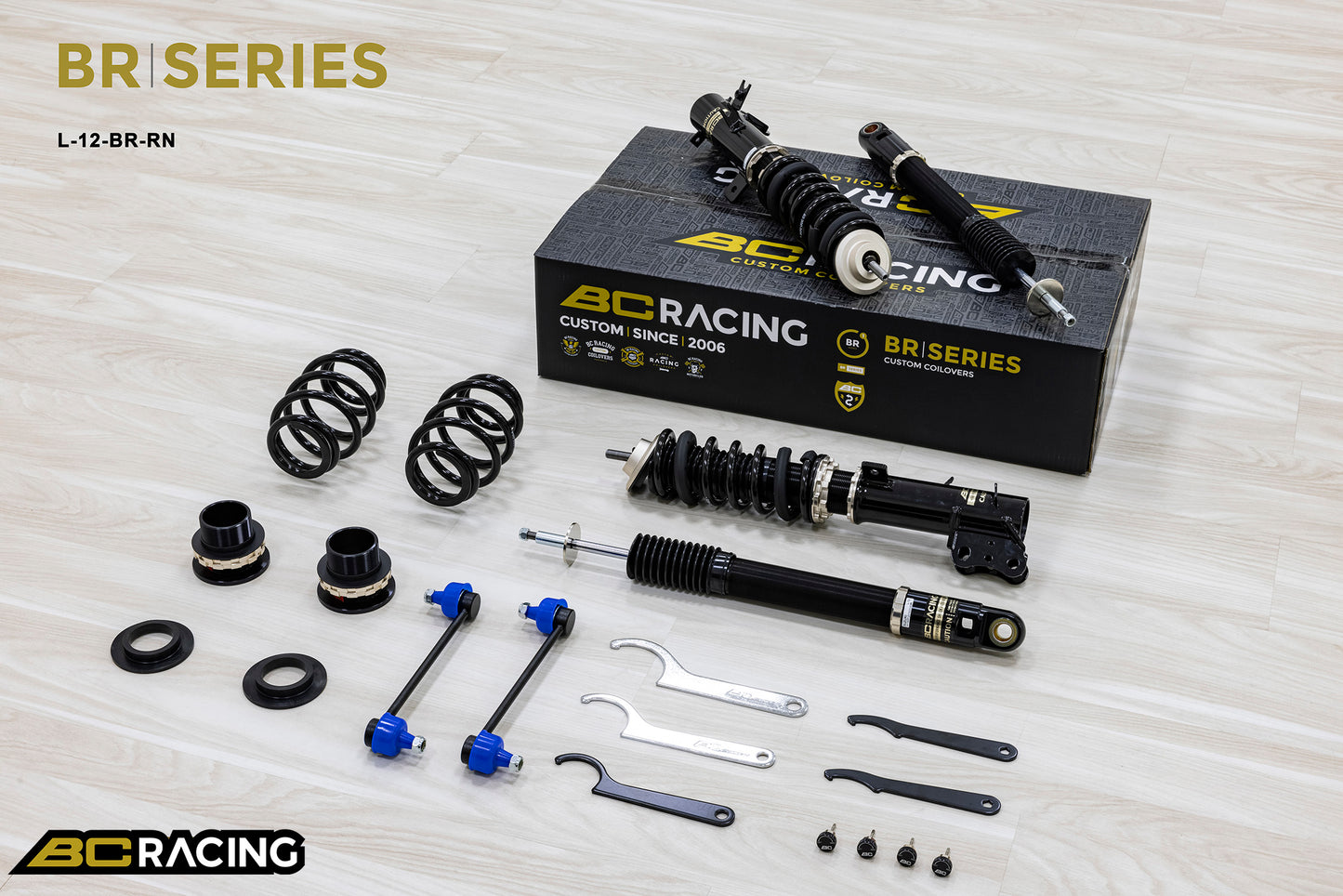 BC Racing BR Series Coilovers for Suzuki Swift ZC72S/ZC32S (10-17)