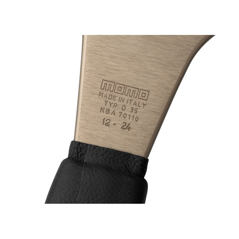 MOMO Race 2.0 Steering Wheel - Anthracite Spokes - Black Leather 350mm