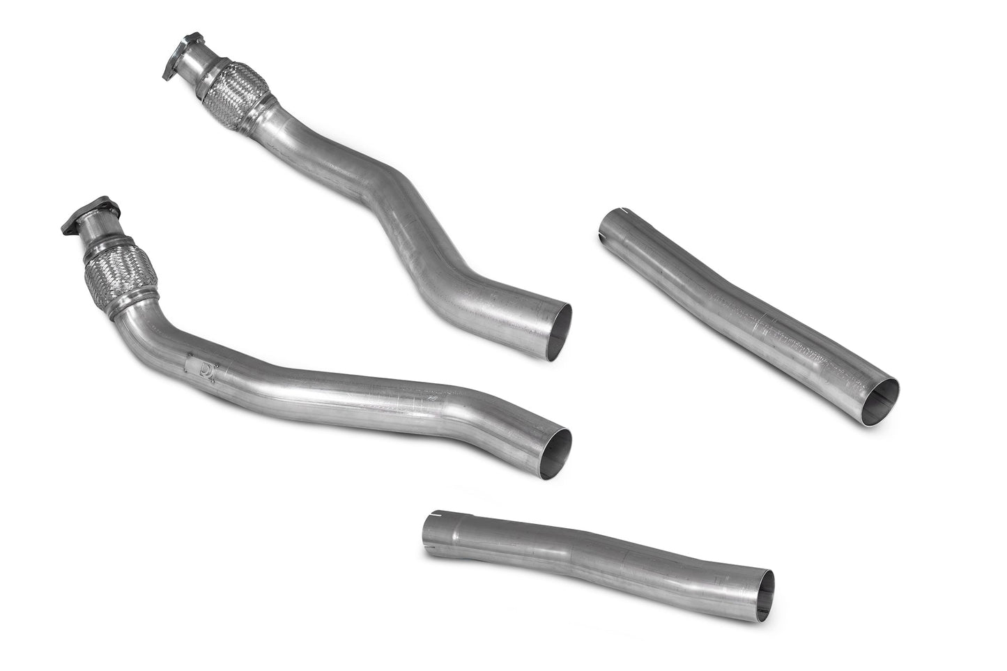 Scorpion Decat Exhaust Downpipes with Large Bore Front Pipes for Audi S7 / RS7 C7 (12-18)