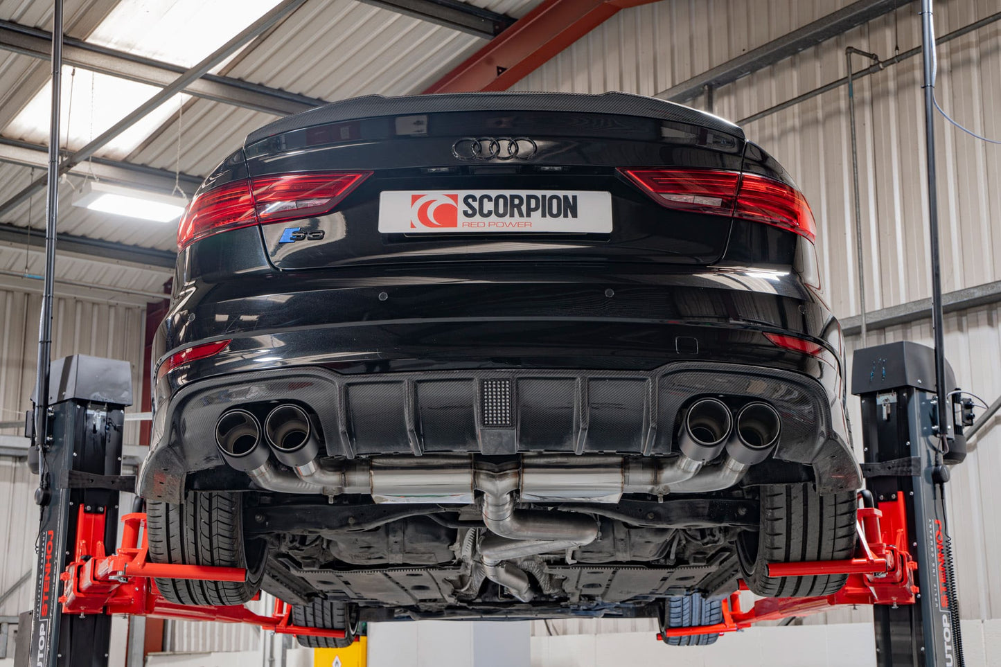 Scorpion Non-Res Cat/GPF-Back Valved Exhaust (Ascari) for Audi S3 Saloon 8V (13-20)