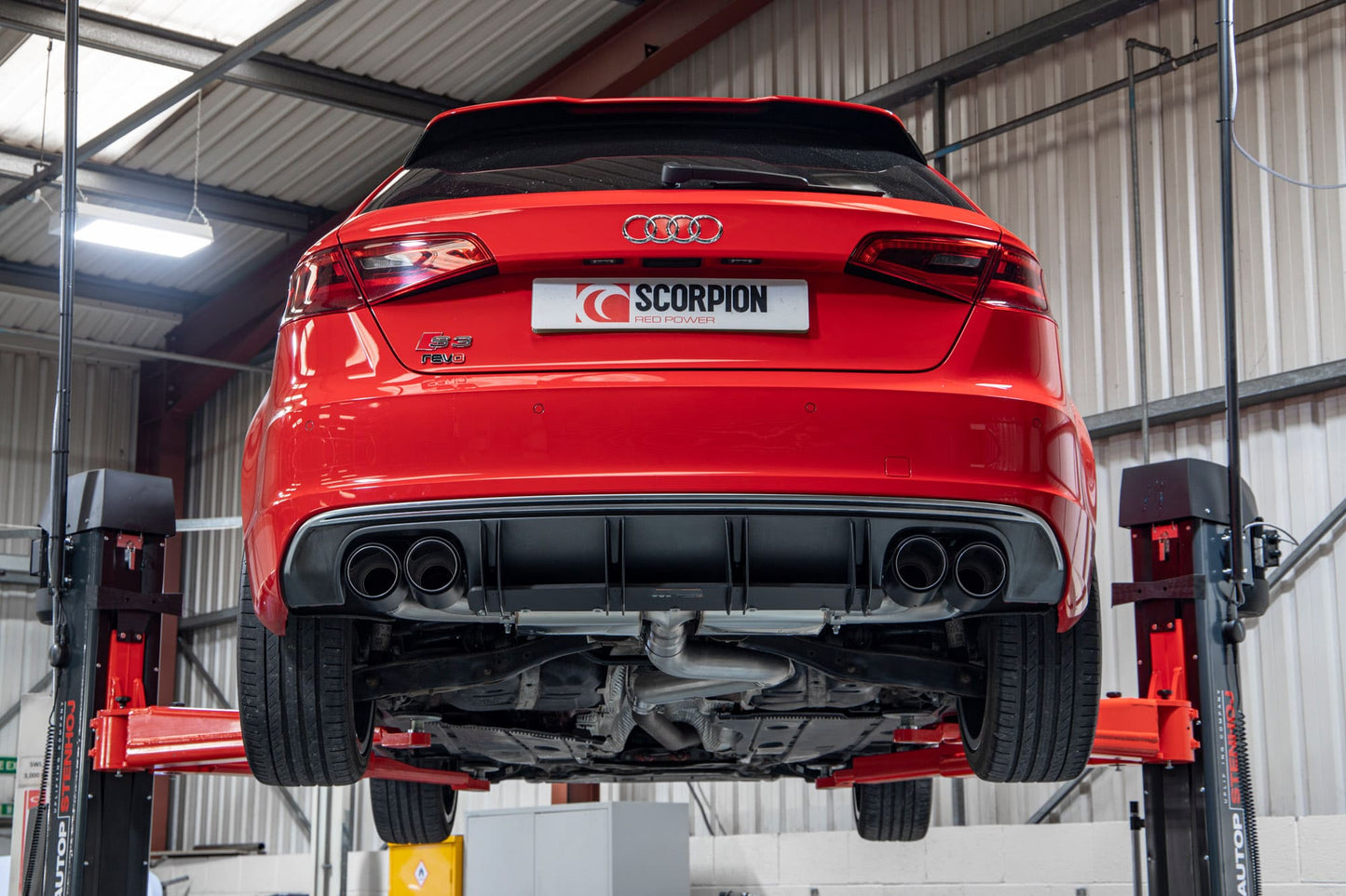 Scorpion Non-Res Cat/GPF-Back Exhaust (Ascari) for Audi S3 8V (13-20)