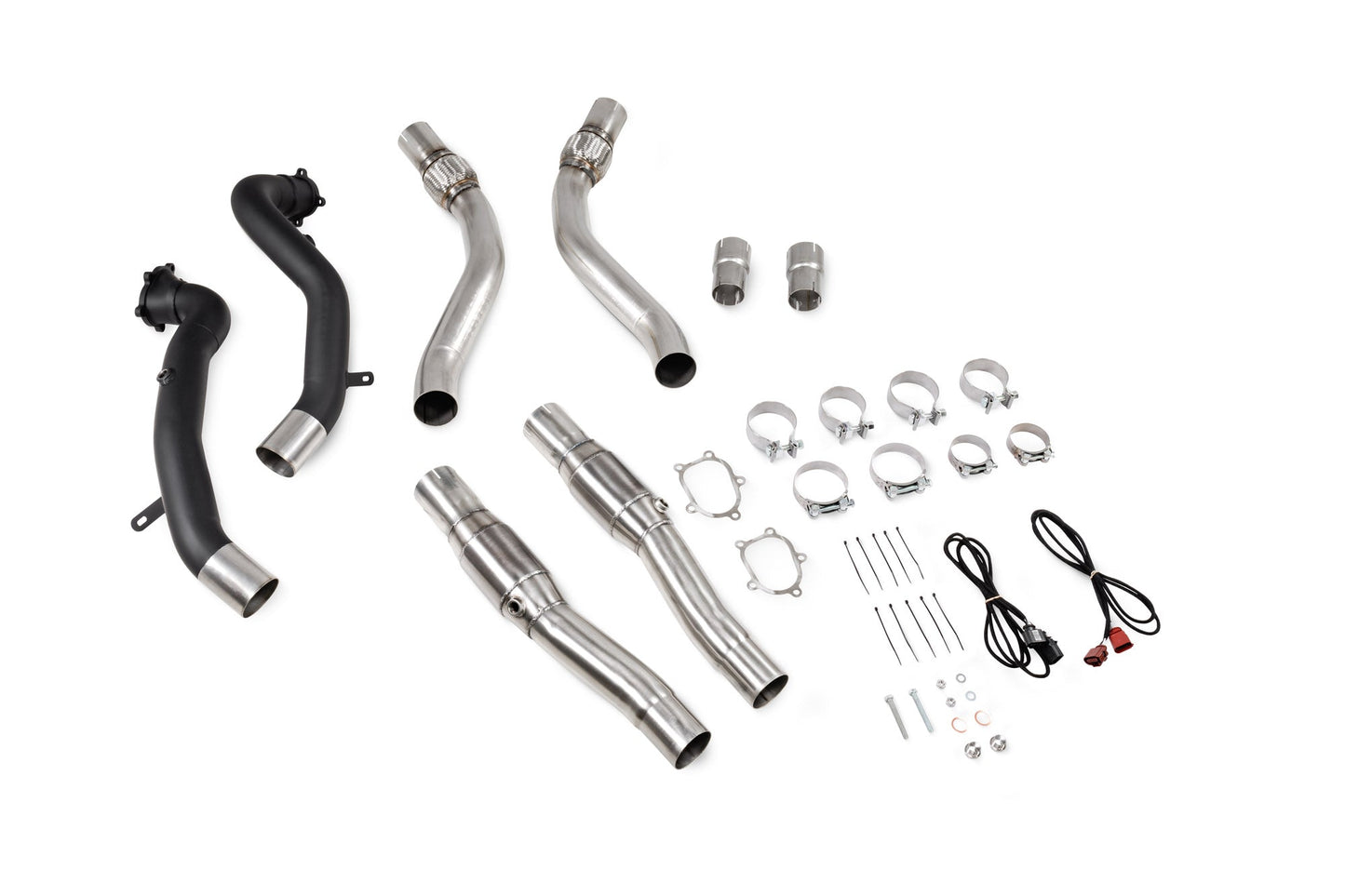 Scorpion Sports Cat Exhaust Downpipes with Large Bore Front Pipes for Audi S7 / RS7 C7 (12-18)