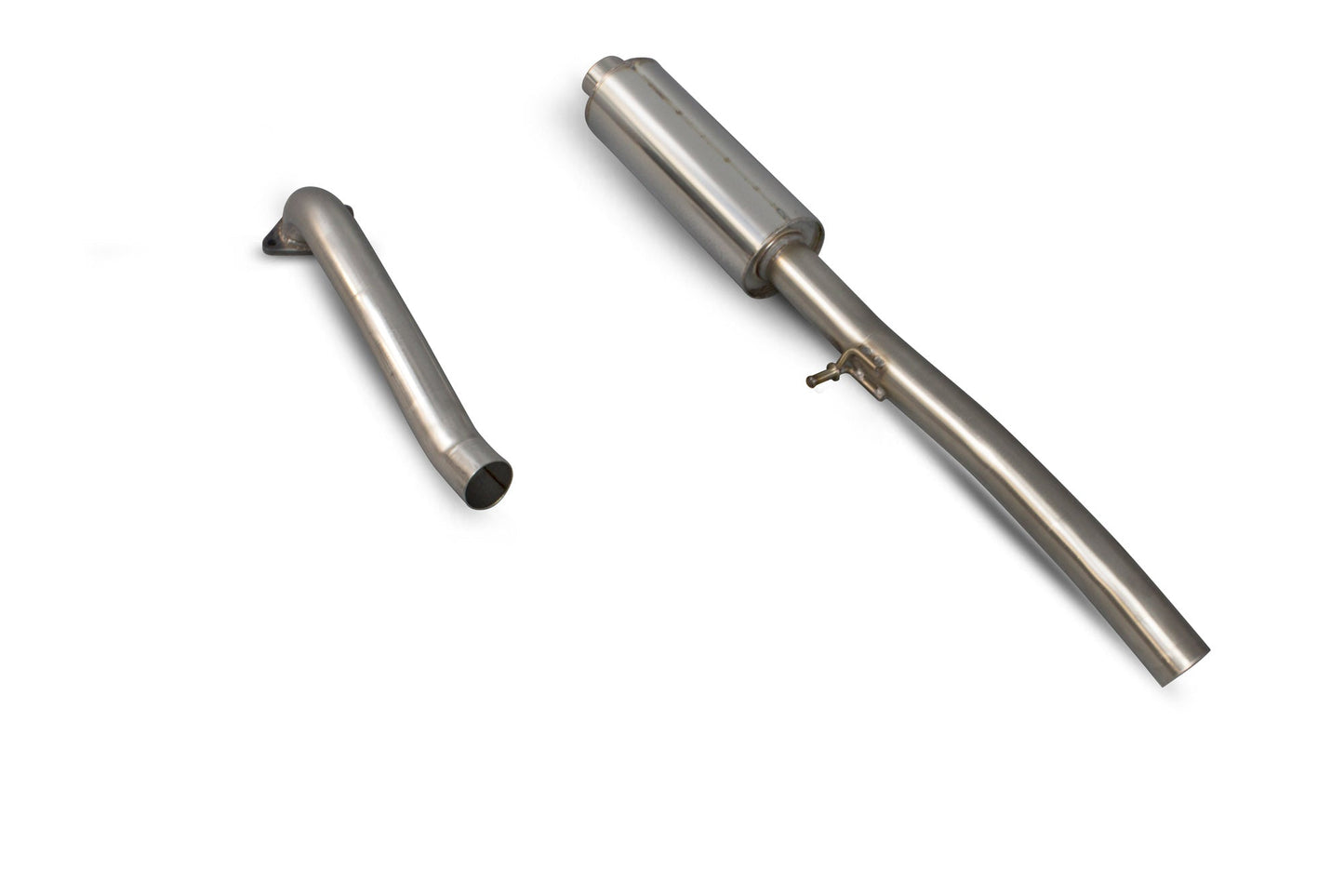 Scorpion Rear Exhaust Silencer to Cat-Back Exhaust Upgrade (resonated) for Ford Fiesta Ecoboost 1.0T (13-17)