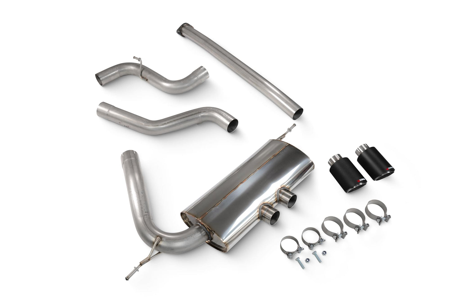 Scorpion Non-Res Cat-Back Exhaust (Ascari) for Ford Focus Mk3 ST 250 (12-19)