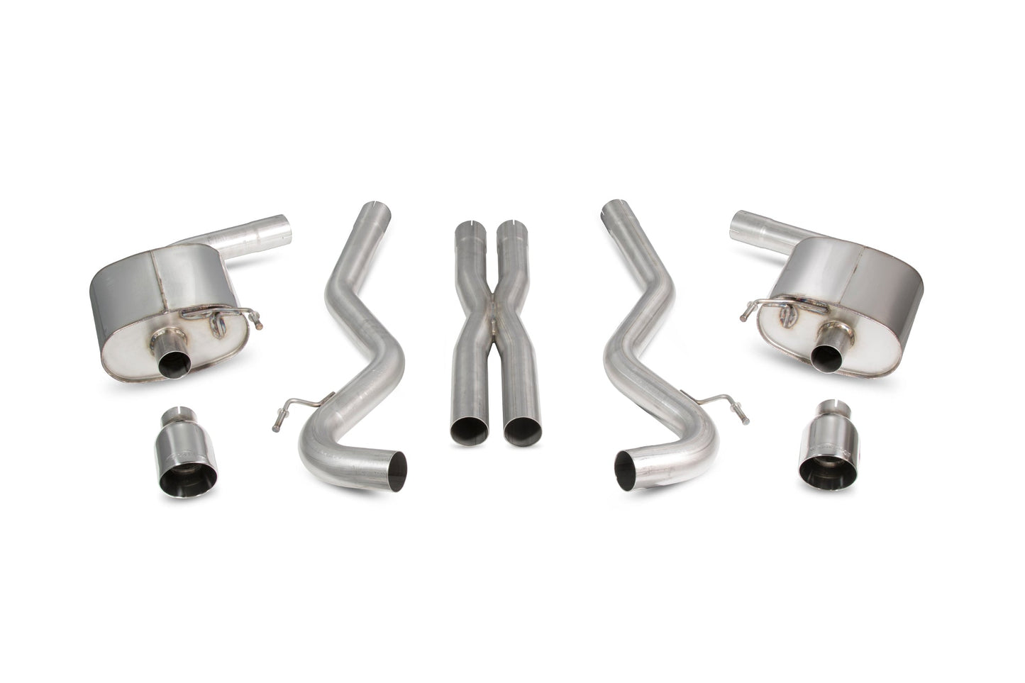 Scorpion Non-Res Cat-Back Exhaust (Daytona) for Ford Mustang 5.0 V8 GT (15-19)