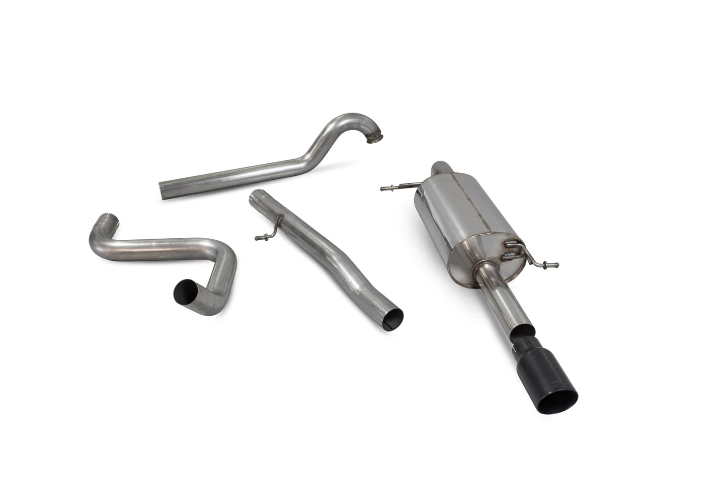 Scorpion Non-Res Cat-Back Exhaust (Black Daytona) for Ford Fiesta ST-Line 1.0T (17-19)