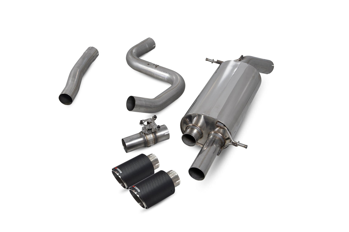 Scorpion GPF-Back Valved Exhaust (Ascari) for Ford Fiesta ST Mk8 (18-20)