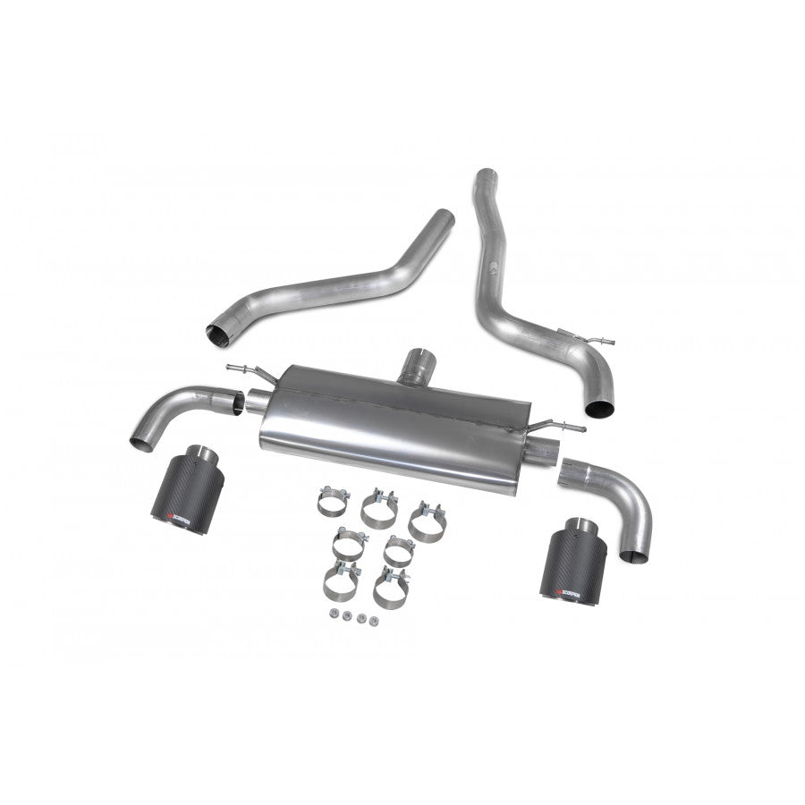 Scorpion GPF-Back Exhaust (Black Indy) for Ford Focus ST Mk4 (19-21)