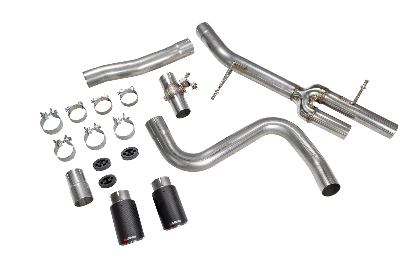 Scorpion Predator GPF-Back Valved Exhaust (Ascari) for Ford Fiesta ST Mk8 (18-20)