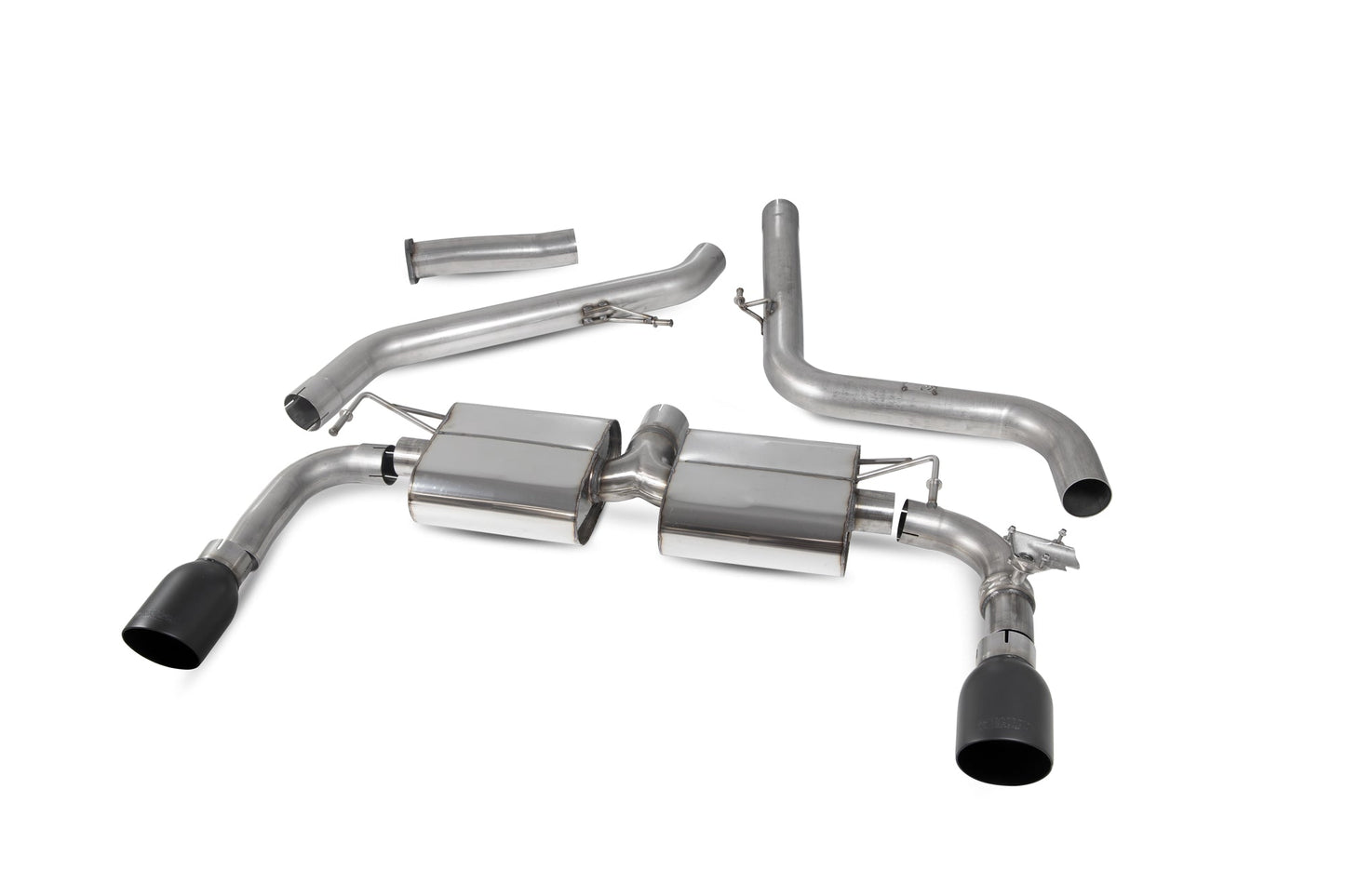 Scorpion Non-Res GPF-Back Valved Exhaust (Black Daytona) for Hyundai i30N Performance (18-25)
