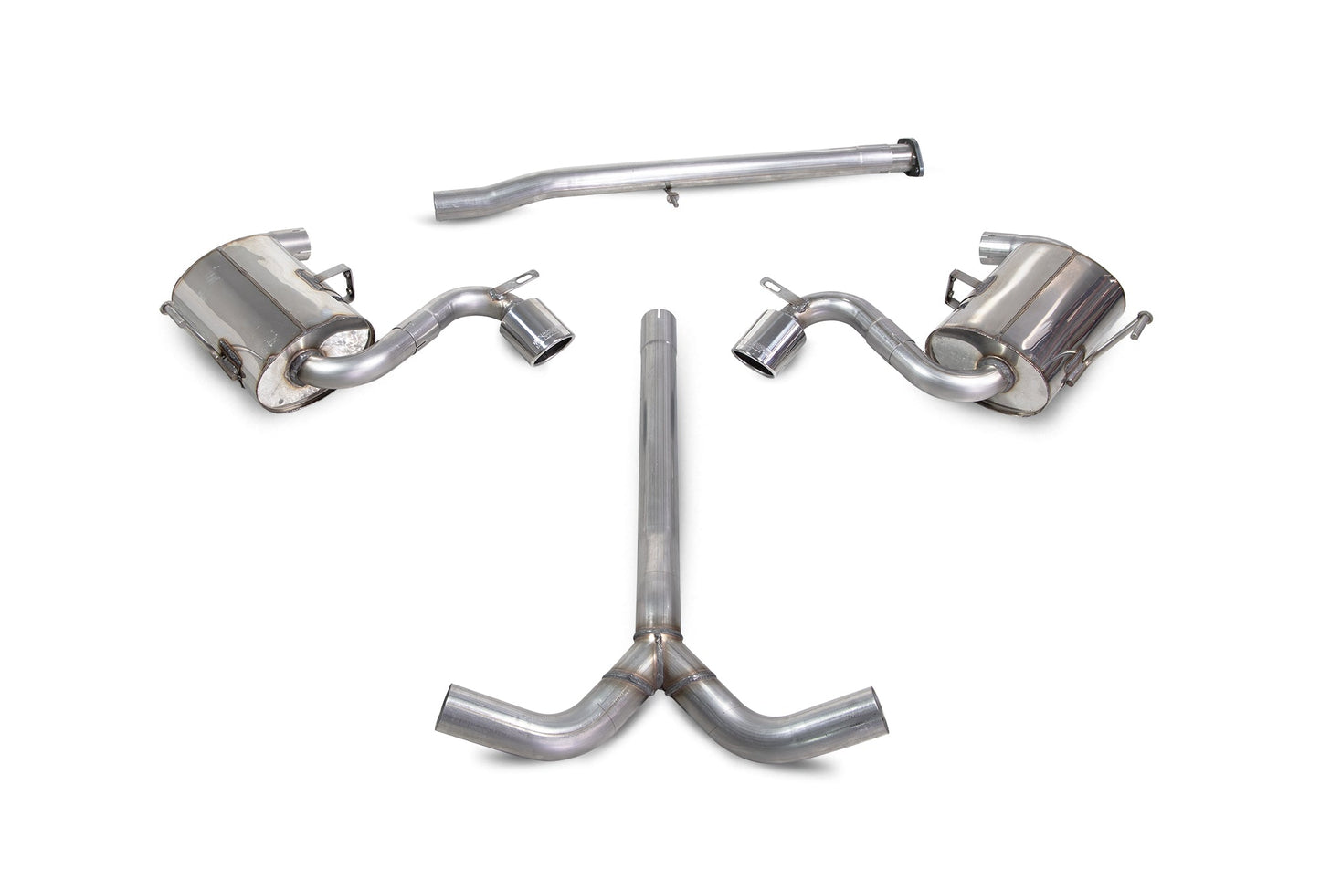 Scorpion Non-Res Cat-Back Exhaust (Monaco) for Mini Cooper S R52/R53 (02-06)