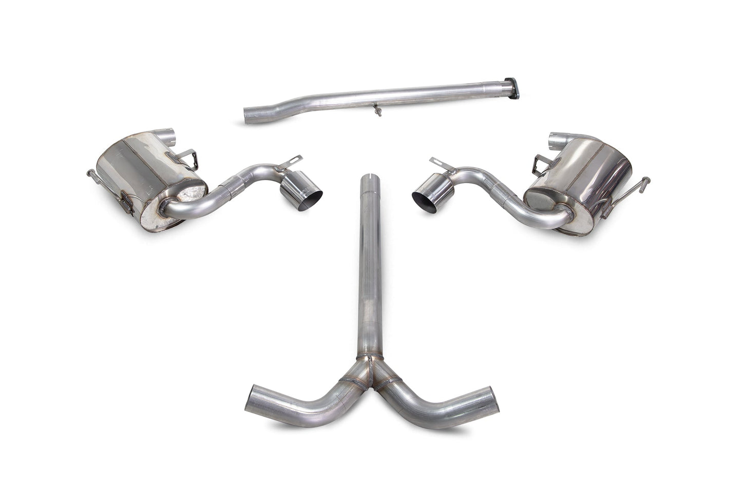 Scorpion Resonated Cat-Back Exhaust (STW) for Mini Cooper S R52/R53 (02-06)