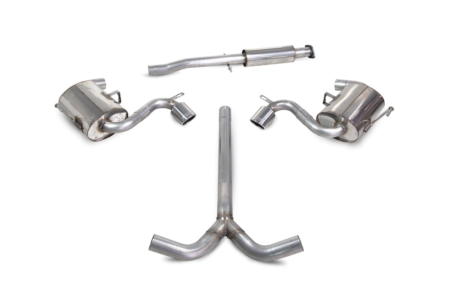 Scorpion Resonated Cat-Back Exhaust (Monaco) for Mini Cooper S R52/R53 (02-06)