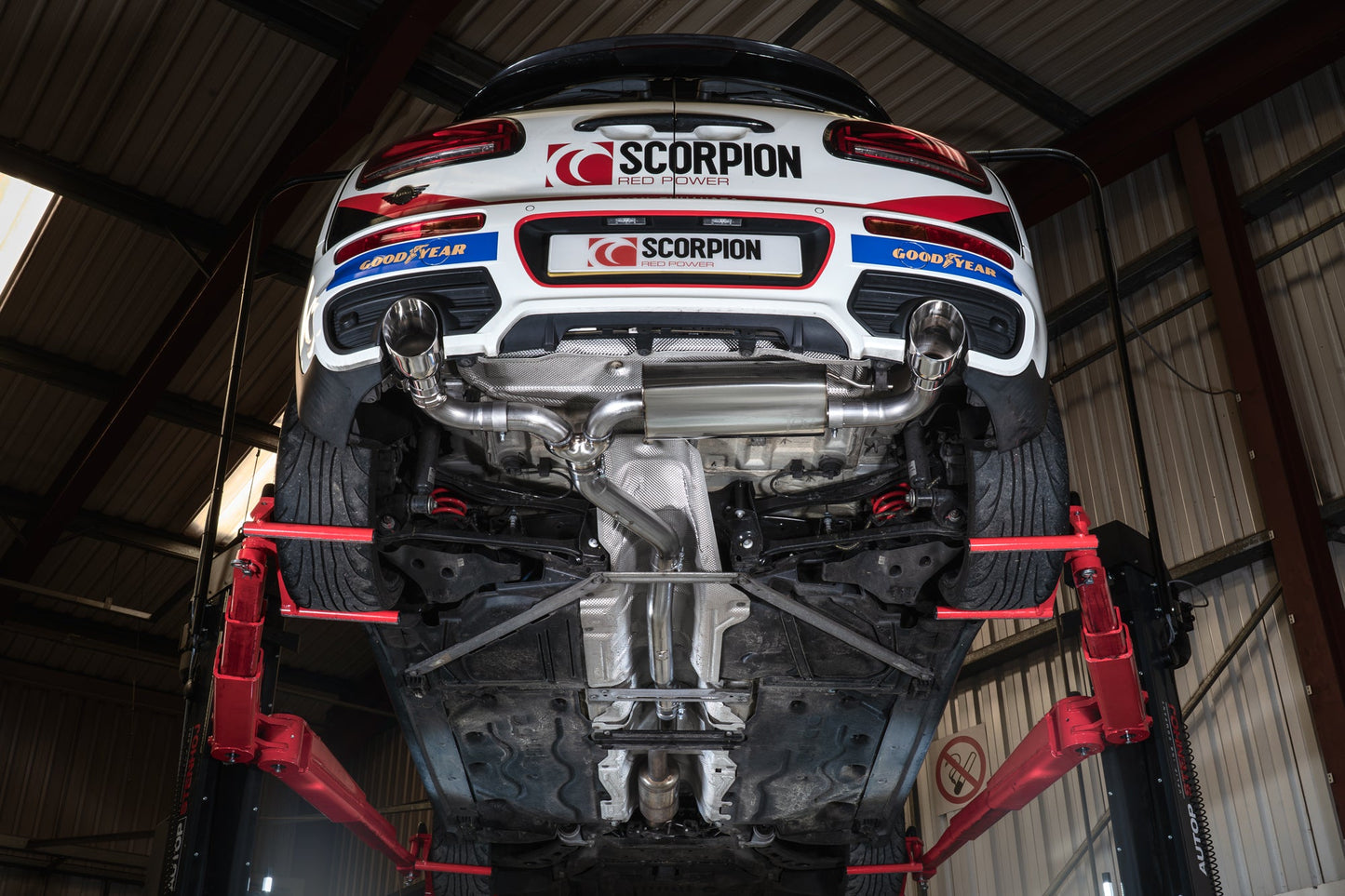 Scorpion TunR GPF-Back Exhaust (Daytona) for Mini Clubman F54 Cooper S (19-24)