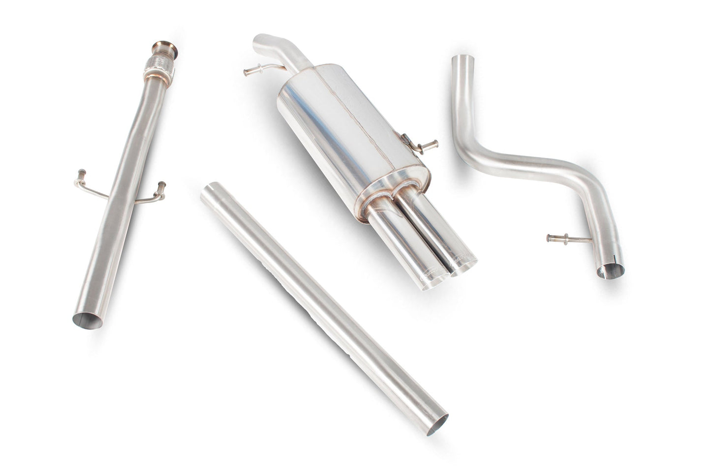 Scorpion Non-Res Cat-Back Exhaust (Daytona) for Peugeot 208 GTI (12-15)