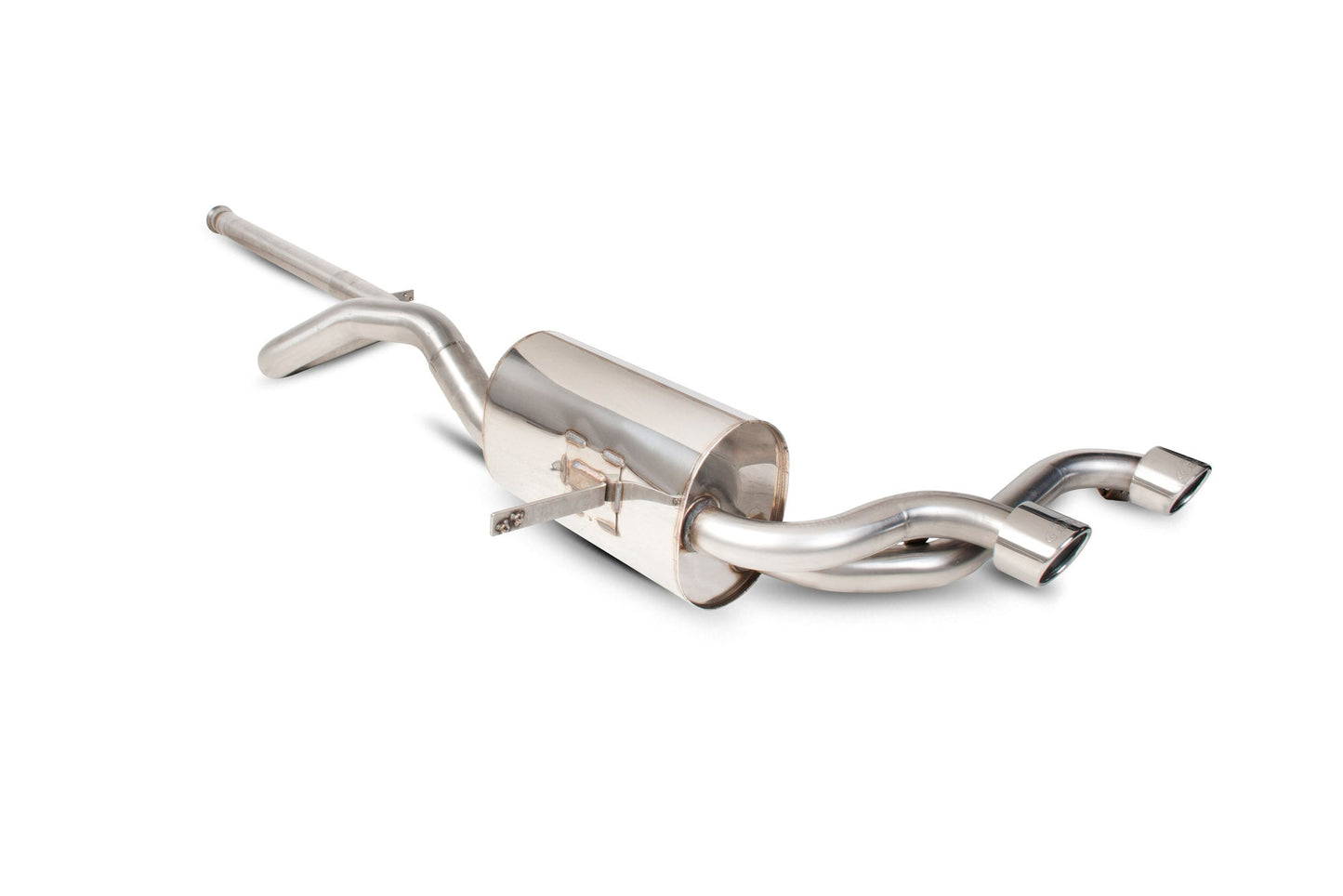 Scorpion Non-Res Half Exhaust (Monaco Twin) for Renault Megane Sport RS225 (04-09)