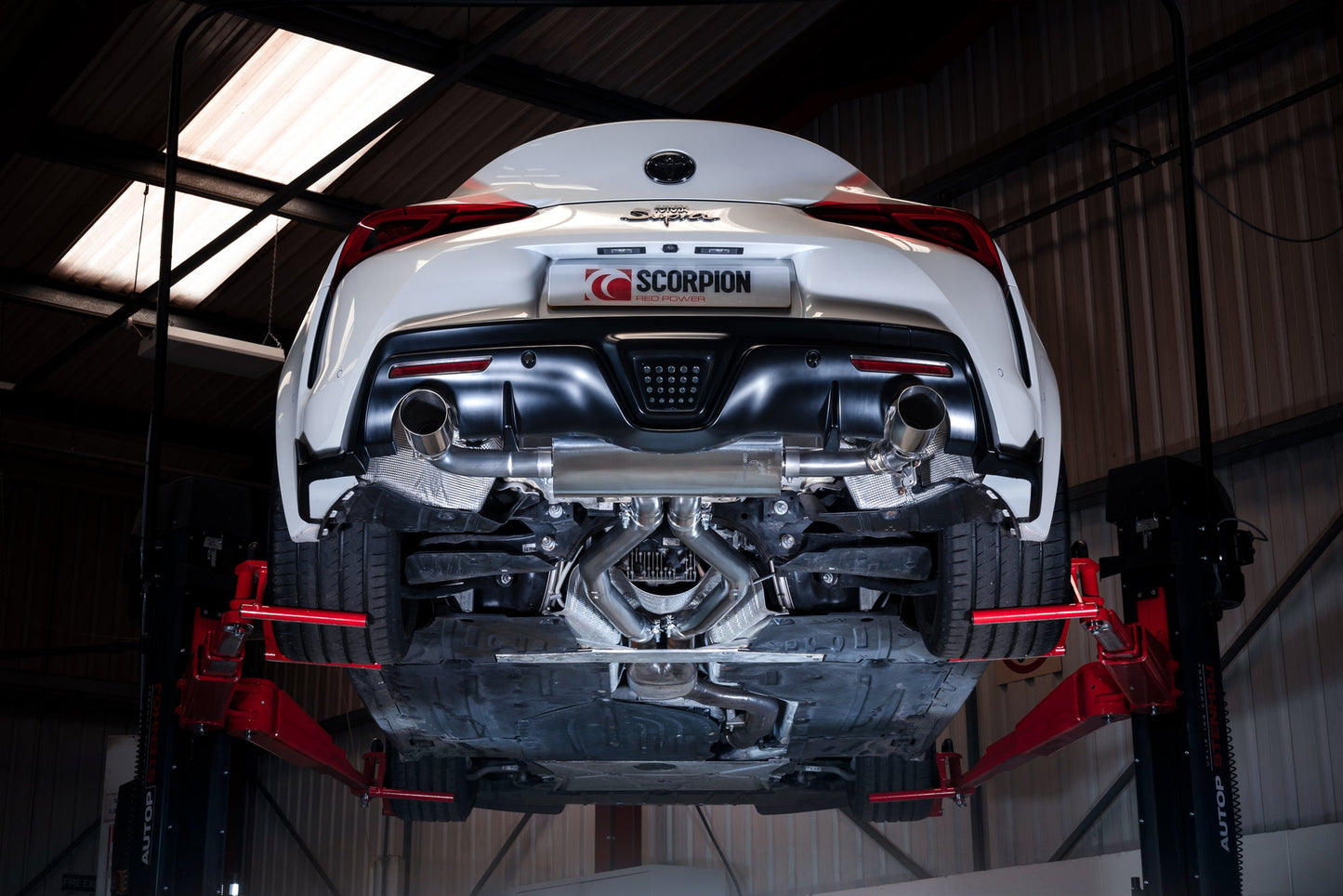 Scorpion Non-Res GPF-Back Exhaust Valved (STW) for Toyota Supra A90 3.0T (19-25)