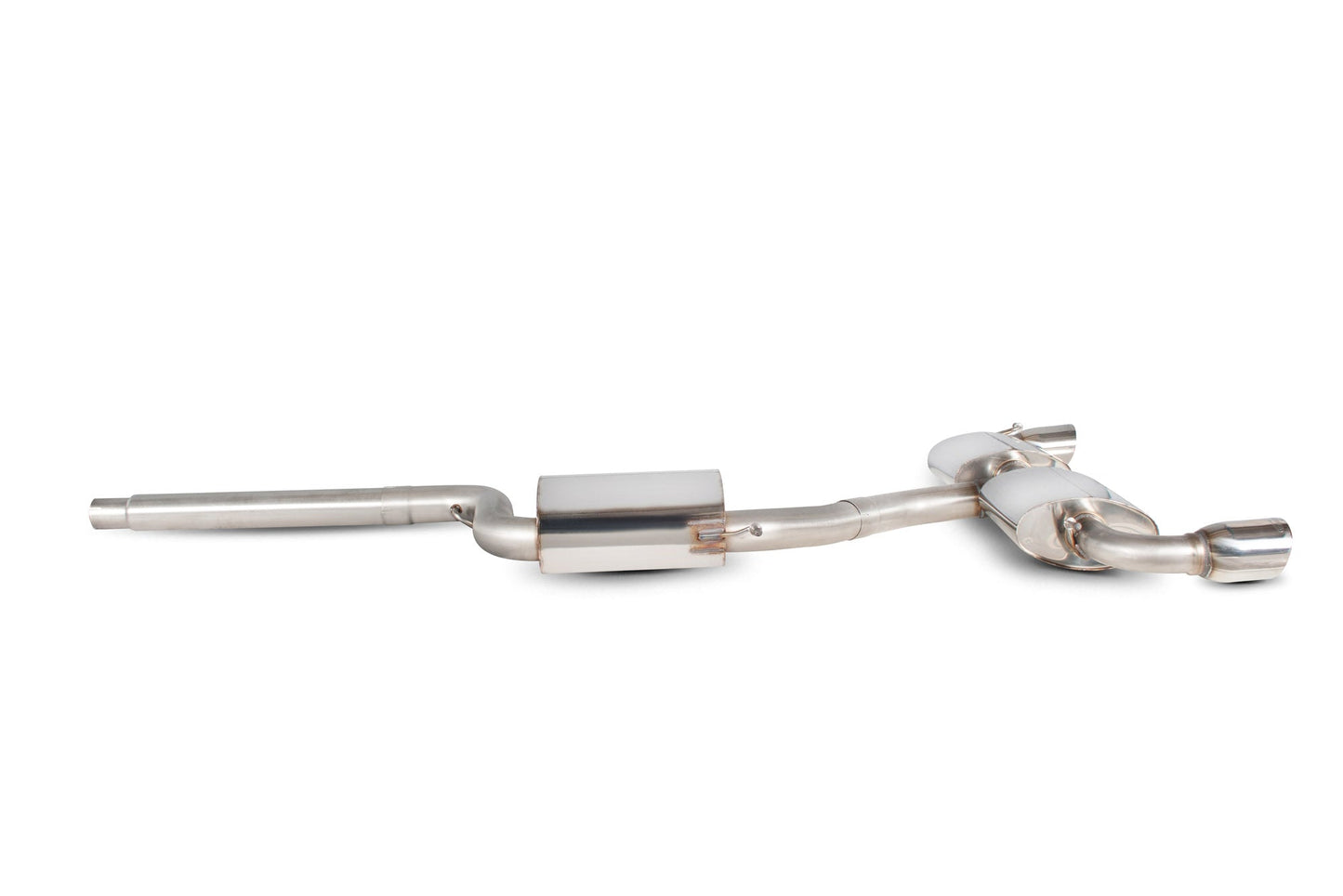 Scorpion Resonated Cat-Back Exhaust (Daytona) for VW Scirocco R (09-17)