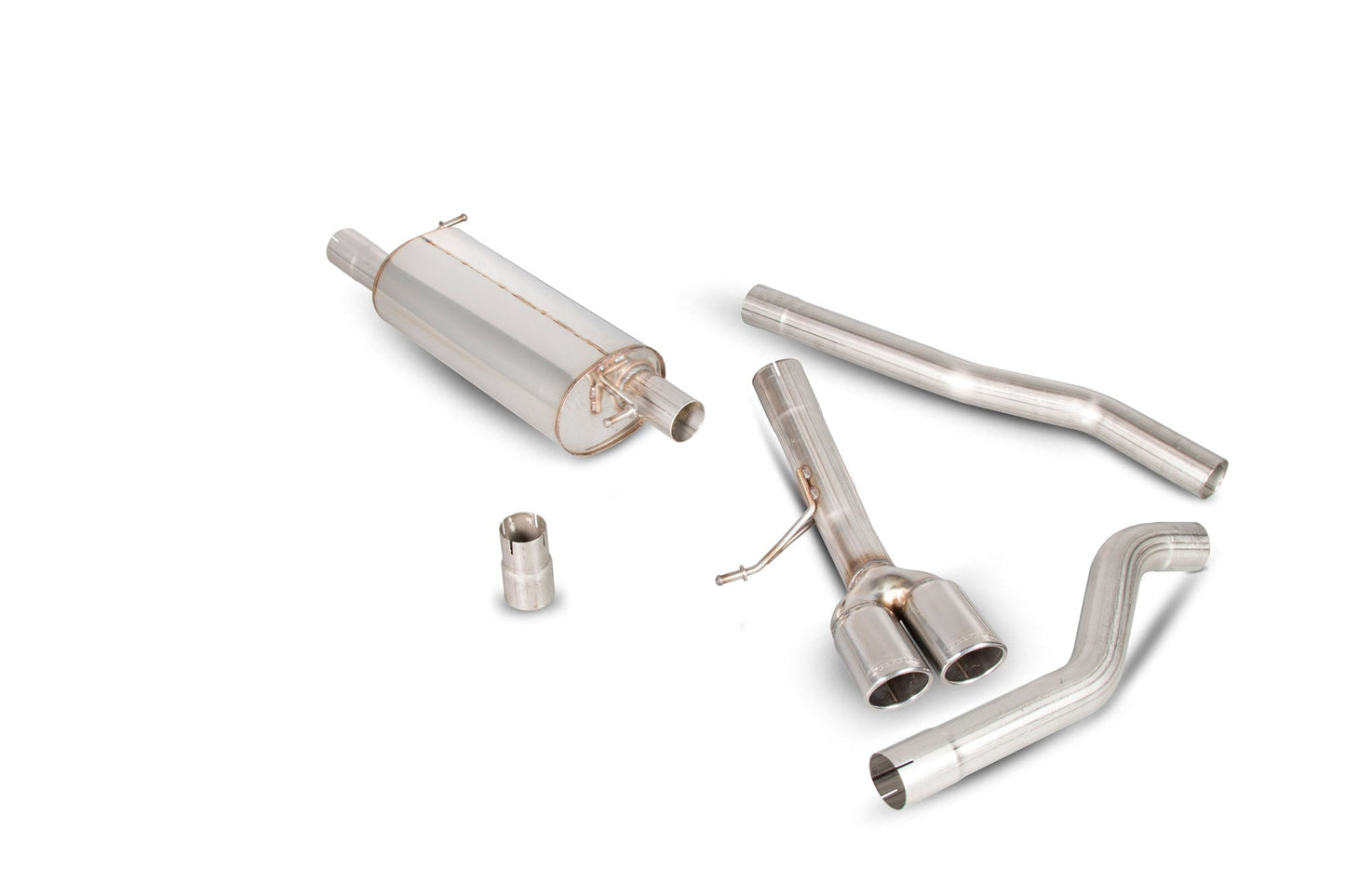 Scorpion Resonated Cat/DPF-Back Exhaust (Monaco Twin) for VW Transporter T5 & T6 2.0 BiTDI (15-19)