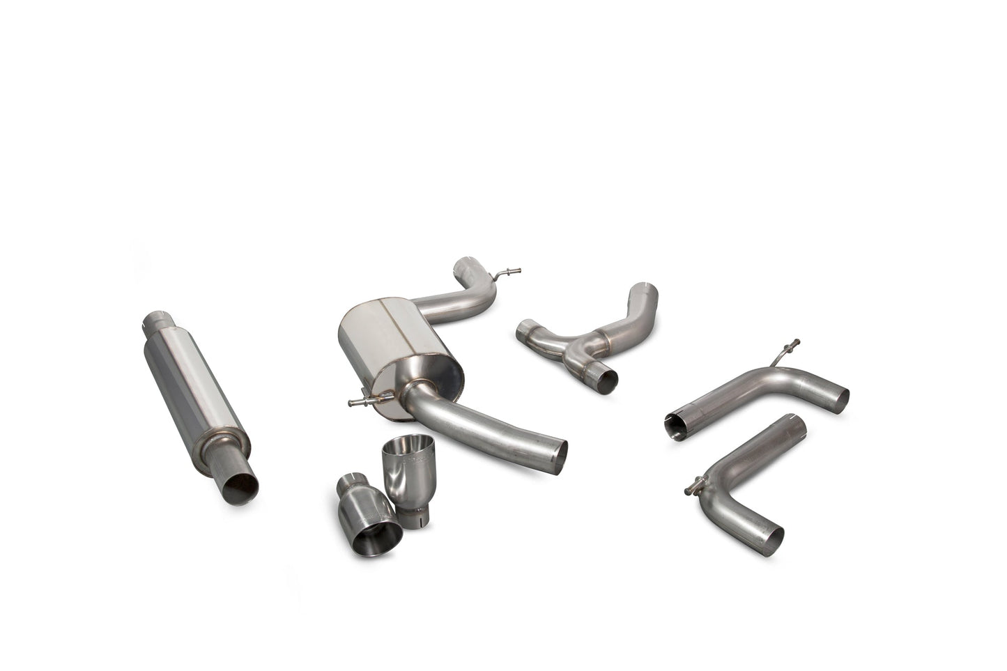 Scorpion Resonated Cat-Back Exhaust (Daytona) for VW Golf Mk7.5 GTI (17-18)