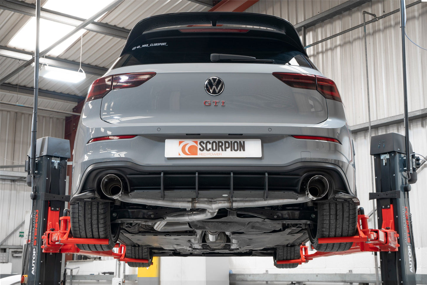 Scorpion Non-Res GPF-Back Exhaust (Ascari) for VW Golf Mk8 Mk8.5 GTI (20-25)