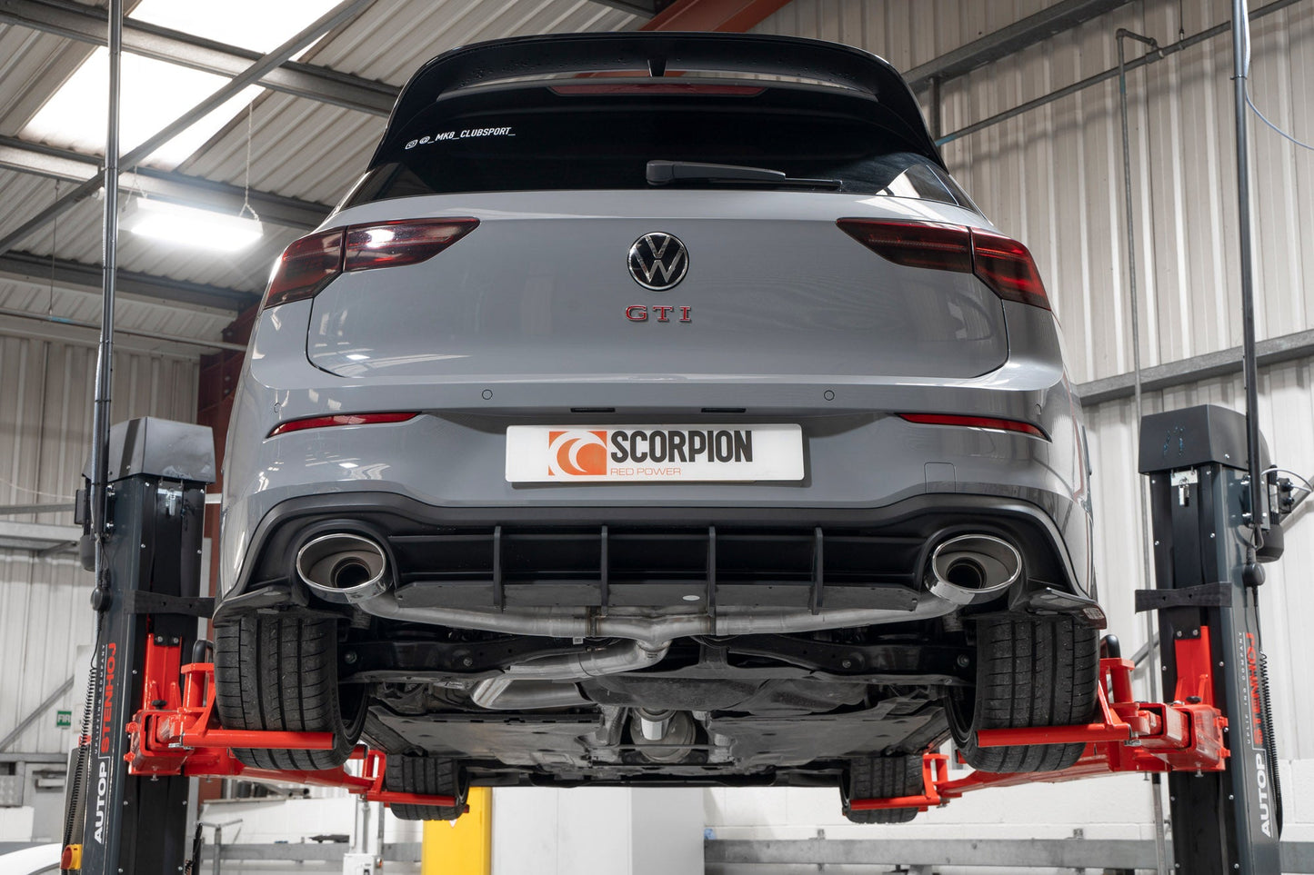 Scorpion Resonated Predator GPF-Back Exhaust (Ascari) for VW Golf Mk8 Mk8.5 GTI Clubsport (20-25)