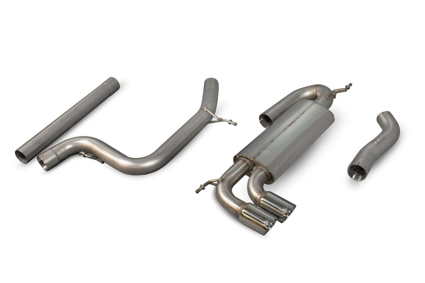 Scorpion Non-Res Cat-Back Exhaust (Daytona) for VW Golf Mk6 2.0 GT TDI (09-13)