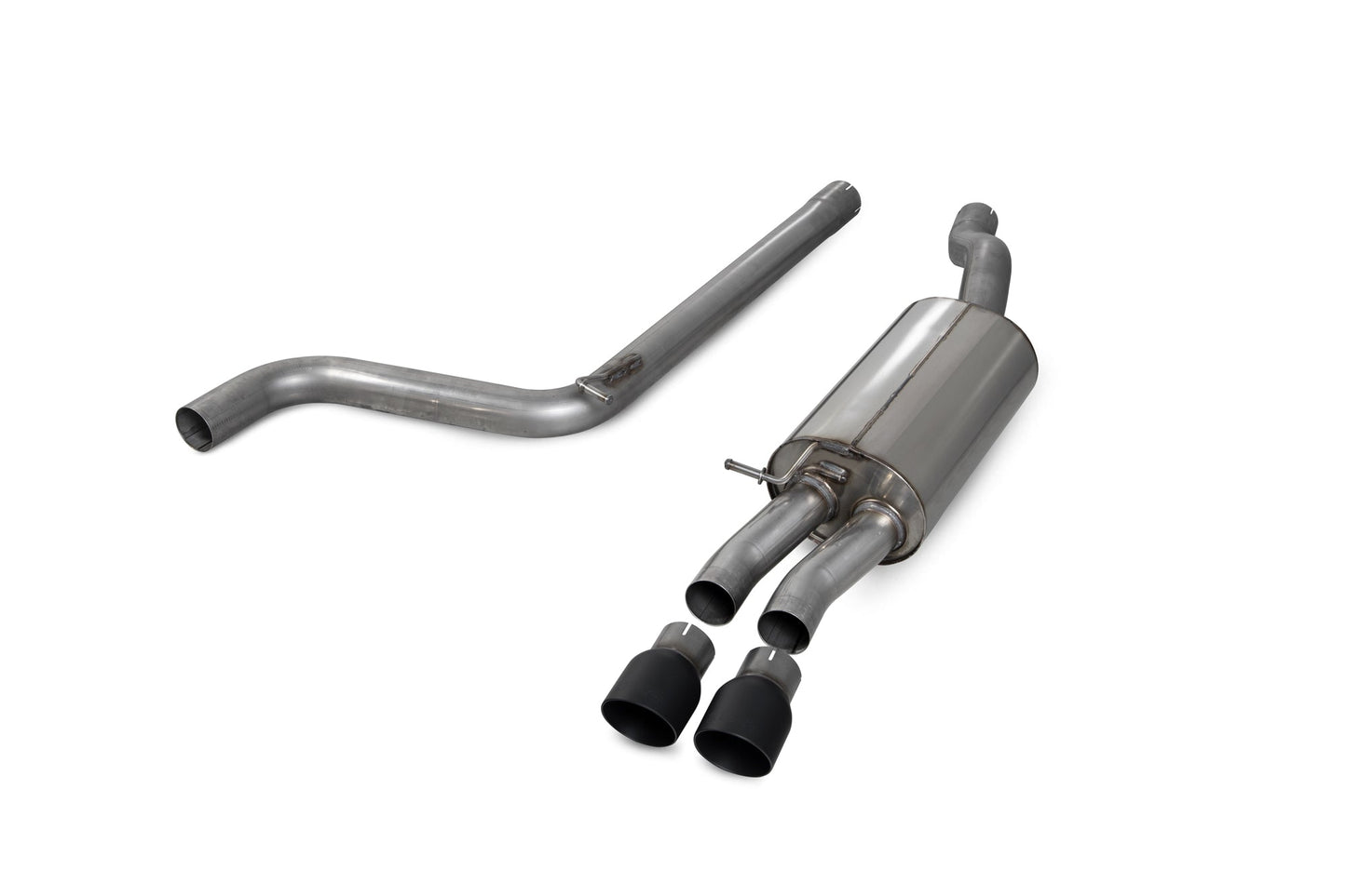 Scorpion Non-Res Cat-Back Exhaust (STW Twin) for VW Scirocco (08-15)