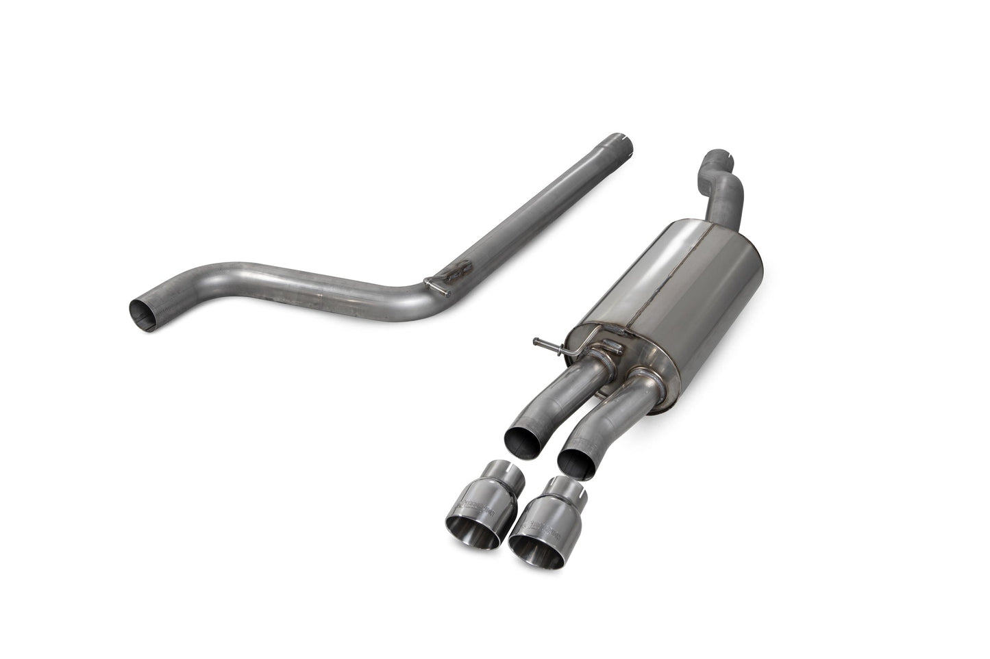 Scorpion Non-Res GPF-Back Exhaust (Black Daytona) for VW Polo GTI AW (19-25)