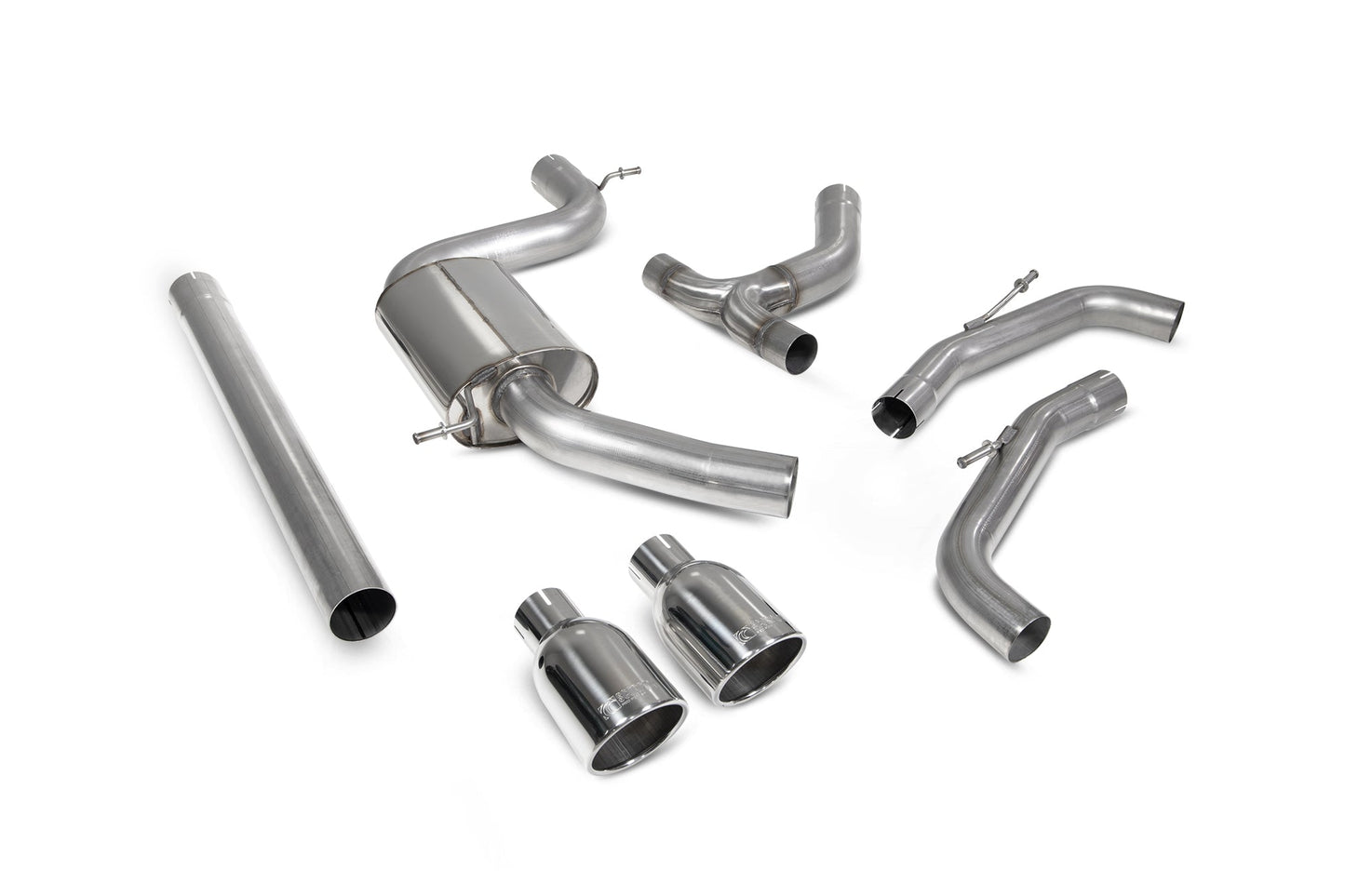 Scorpion Resonated GPF-Back Exhaust (Indy) for VW Golf Mk8 Mk8.5 GTI (20-25)