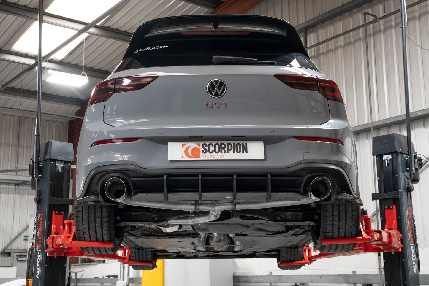 Scorpion Non-Res GPF-Back Exhaust (Ascari) for VW Golf Mk8 Mk8.5 GTI Clubsport (20-25)