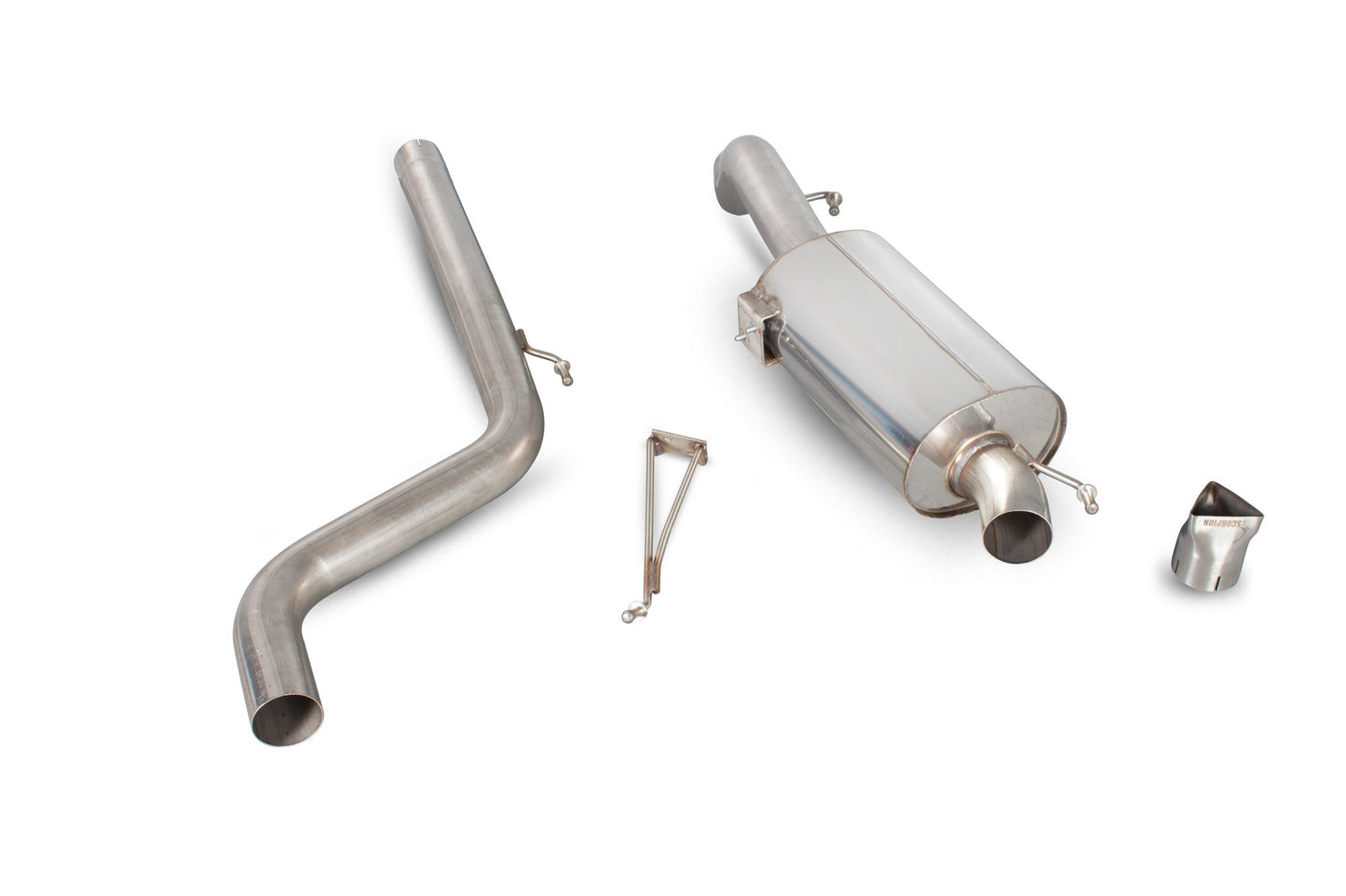 Scorpion Non-Res Cat-Back Exhaust for Vauxhall Corsa D VXR