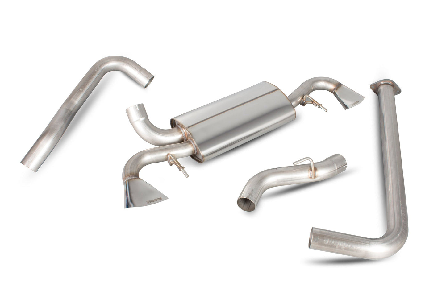 Scorpion Non-Res Cat-Back Exhaust (OE Fitment) for Vauxhall Astra J VXR (12-19)