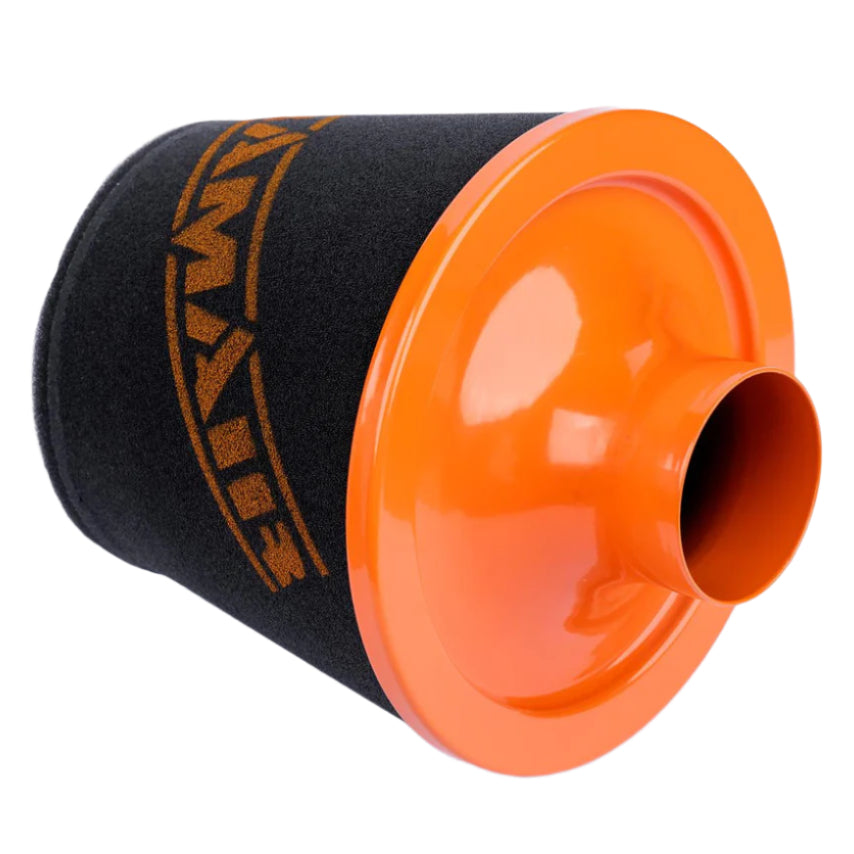 Ramair Large Foam Filter Aluminium Base 70mm Orange